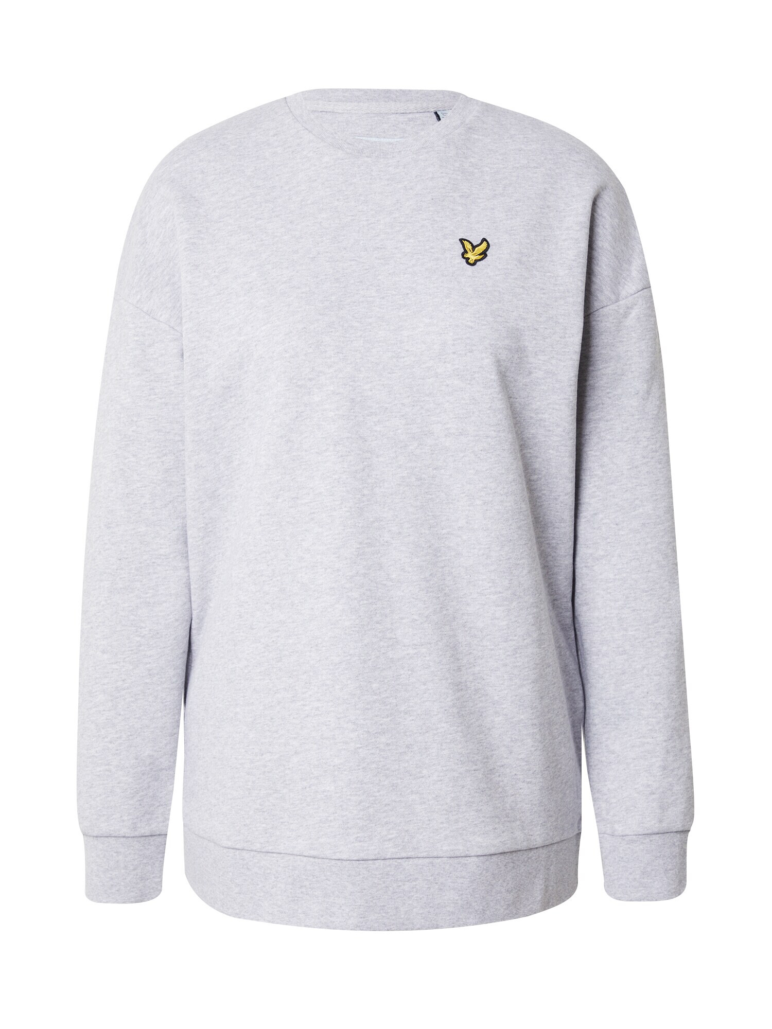 Lyle & Scott Μπλούζα φούτερ κίτρινο / γκρι μελανζέ / μαύρο - Pepit.gr