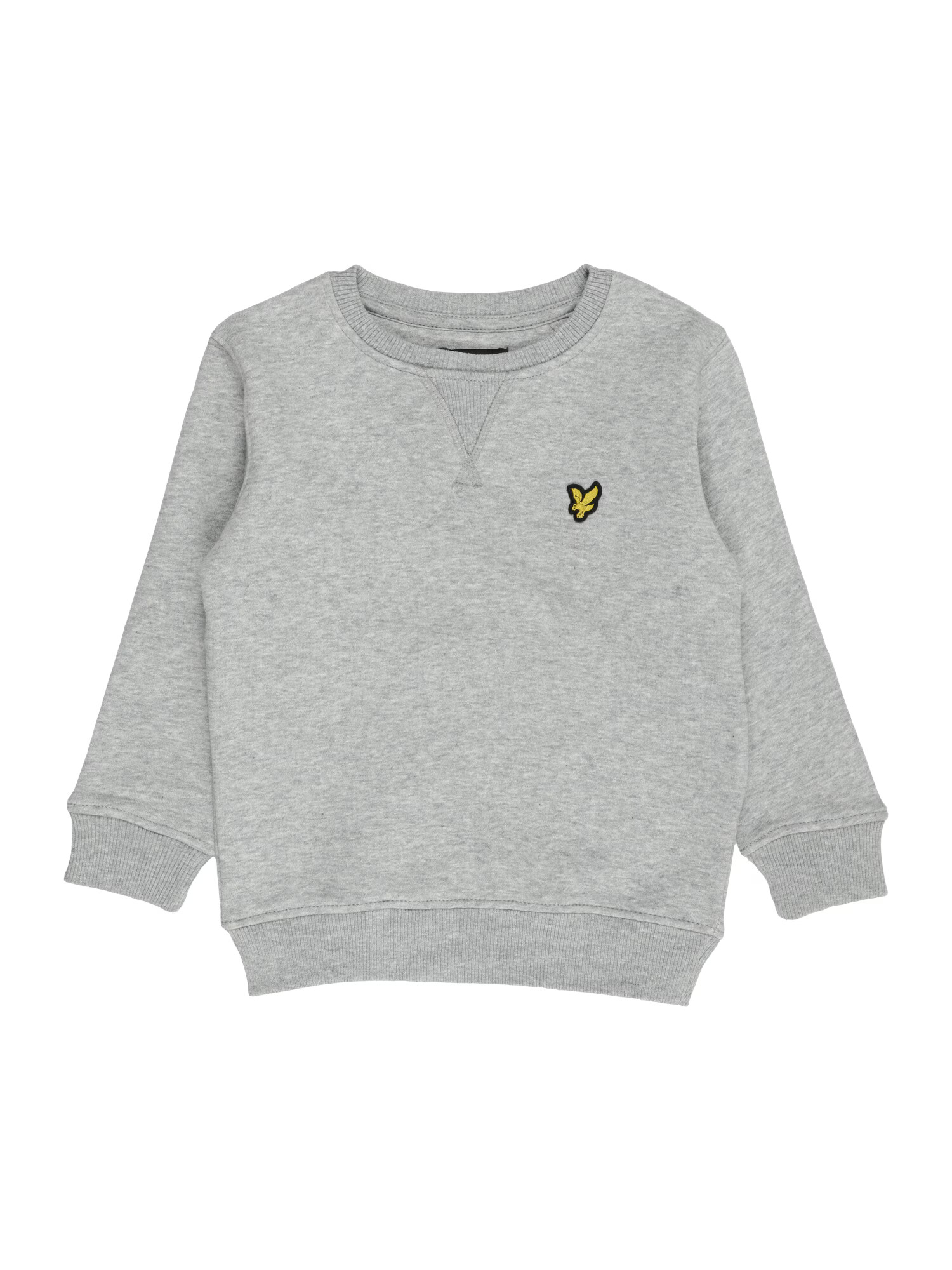 Lyle & Scott Μπλούζα φούτερ κίτρινο / γκρι μελανζέ / μαύρο - Pepit.gr