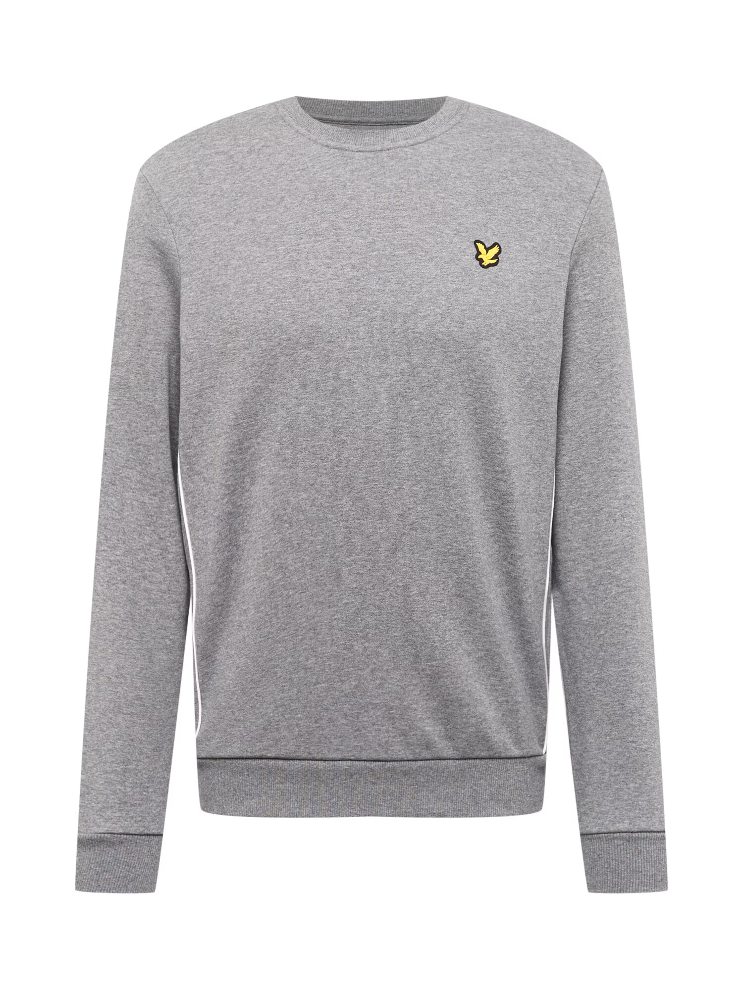 Lyle & Scott Μπλούζα φούτερ κίτρινο / γκρι μελανζέ / μαύρο / λευκό - Pepit.gr