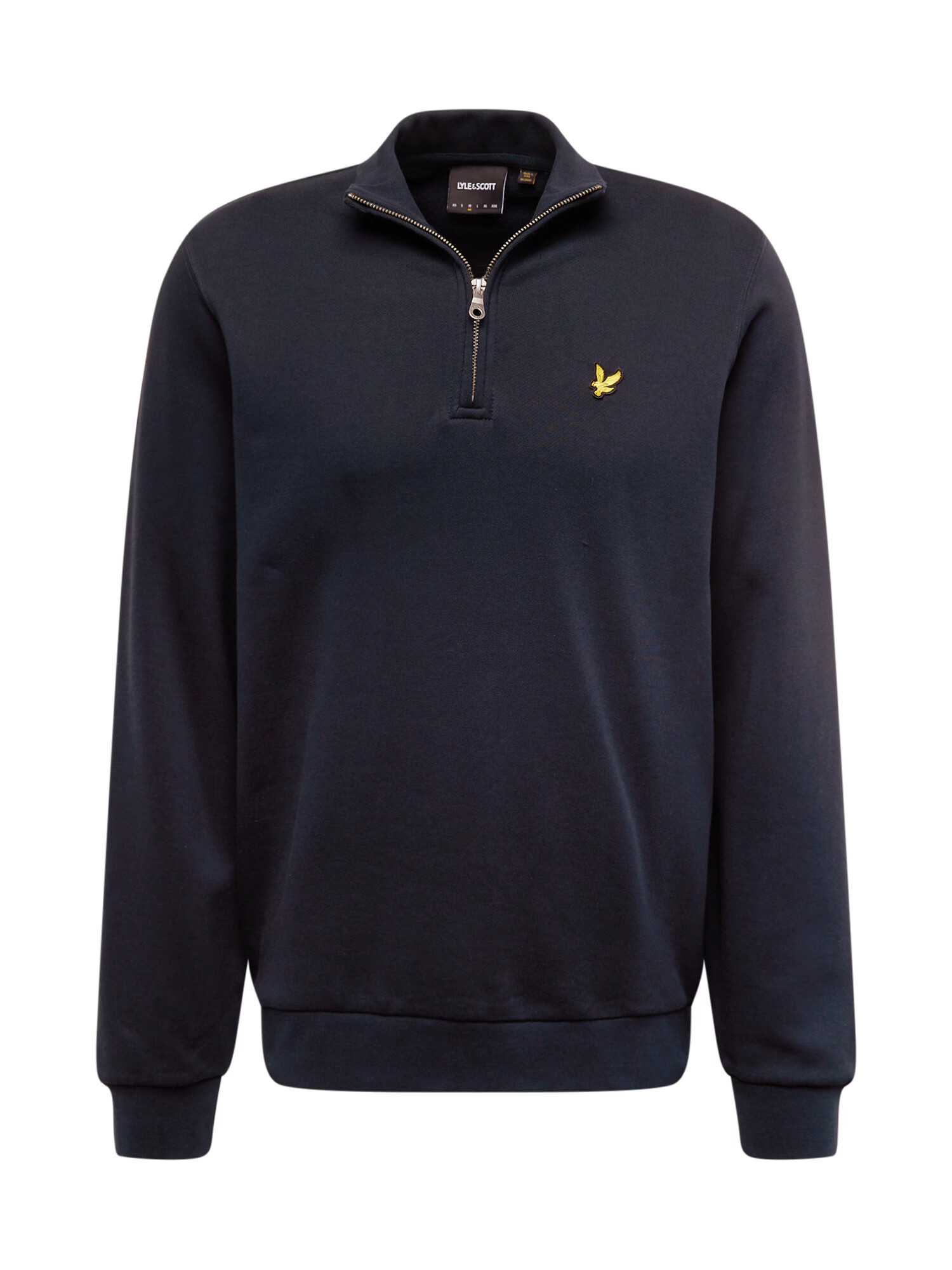 Lyle & Scott Μπλούζα φούτερ κίτρινο / μαύρο - Pepit.gr