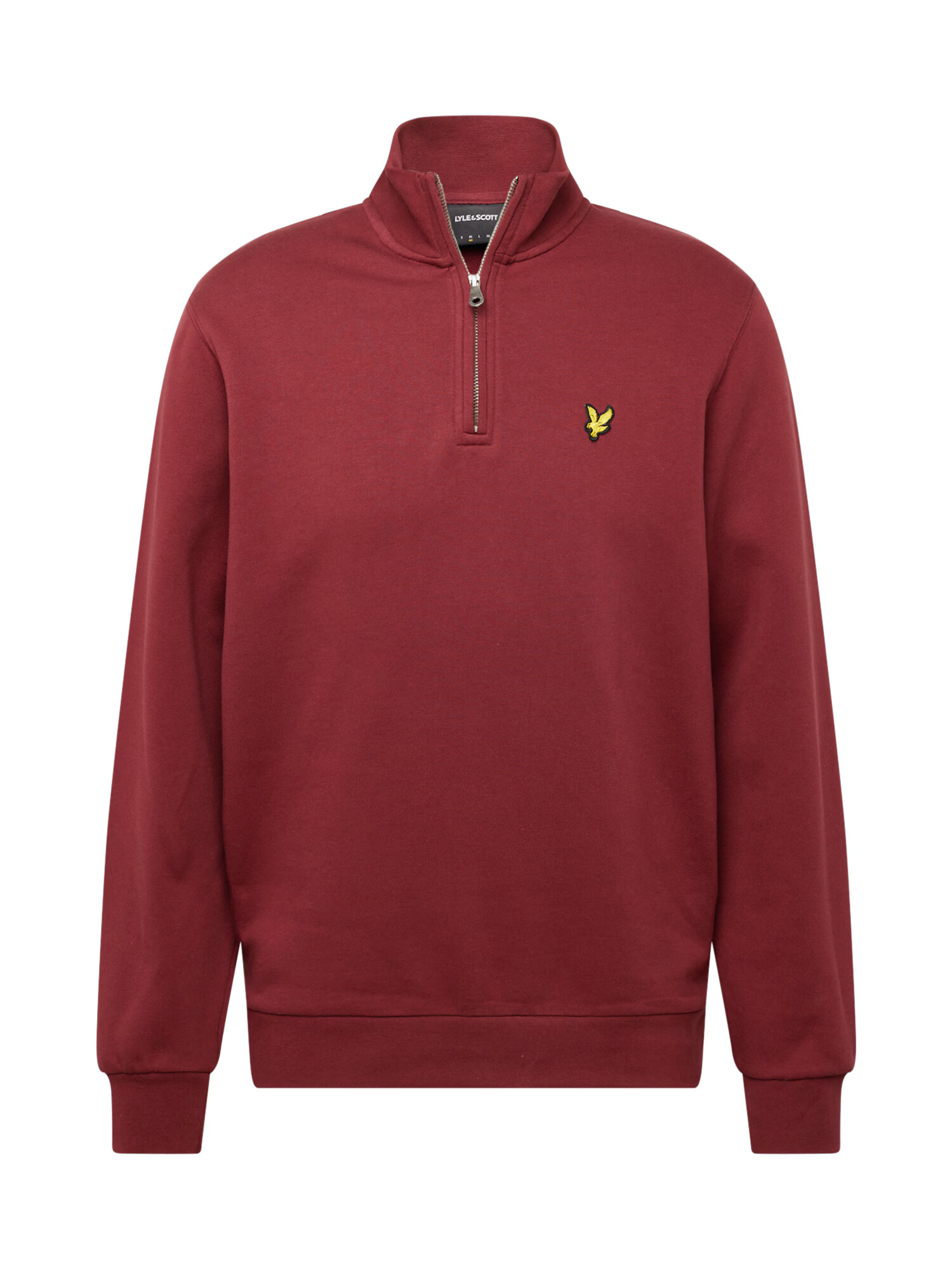 Lyle & Scott Μπλούζα φούτερ κίτρινο / σκούρο κόκκινο / μαύρο - Pepit.gr