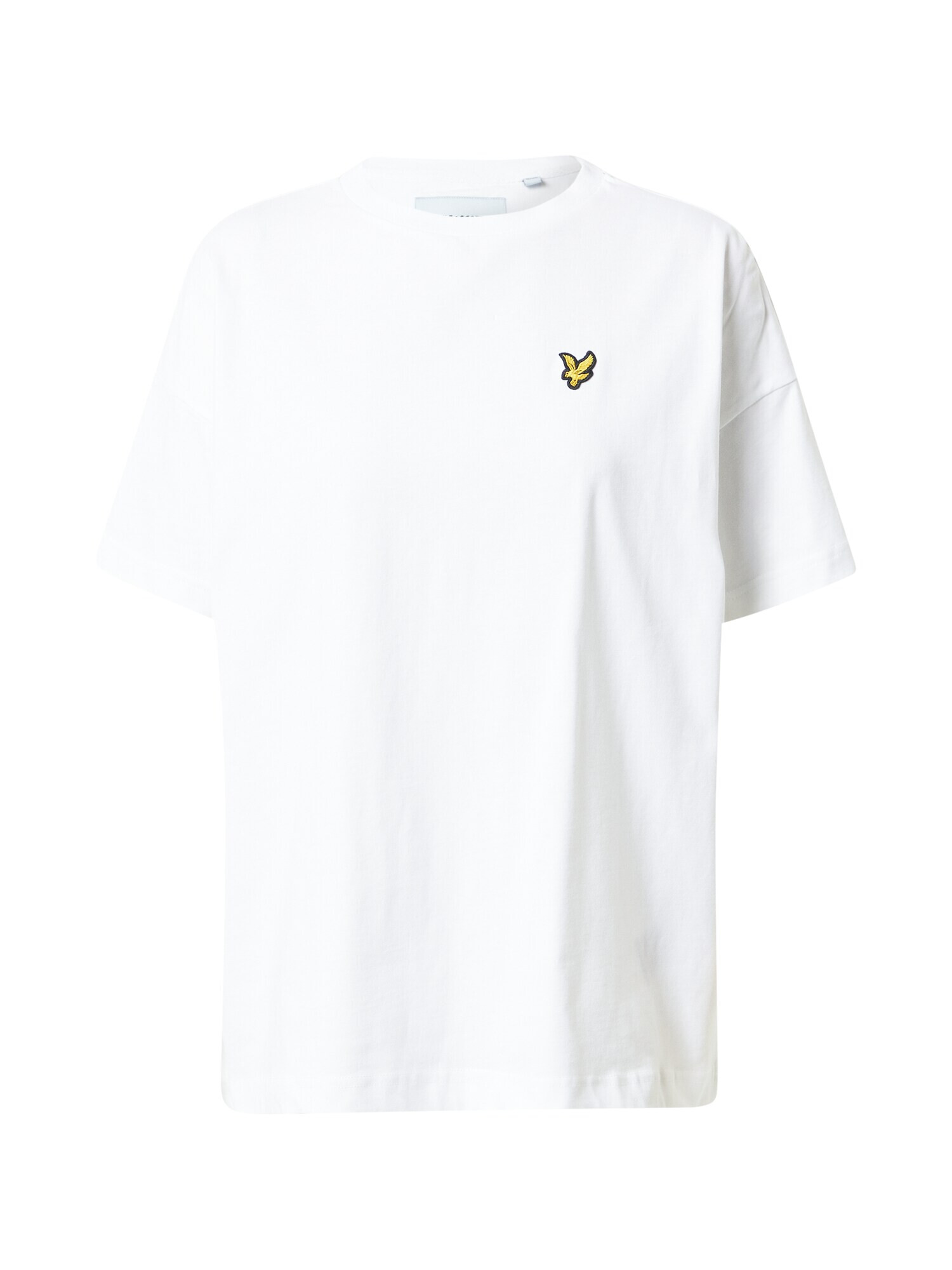 Lyle & Scott Υπερμέγεθες μπλουζάκι χρυσοκίτρινο / μαύρο / λευκό - Pepit.gr