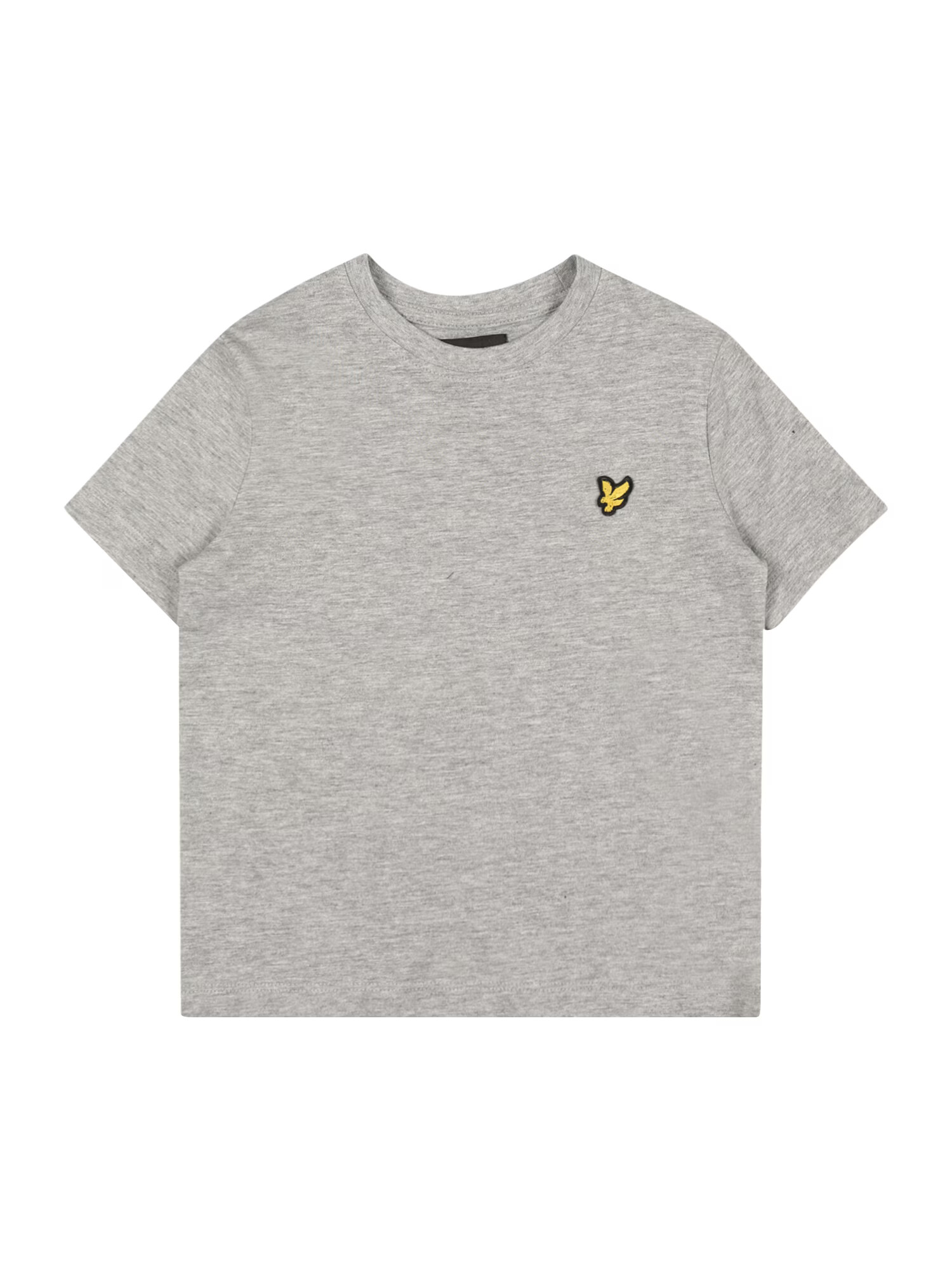 Lyle & Scott Μπλουζάκι κίτρινο / γκρι μελανζέ / μαύρο - Pepit.gr