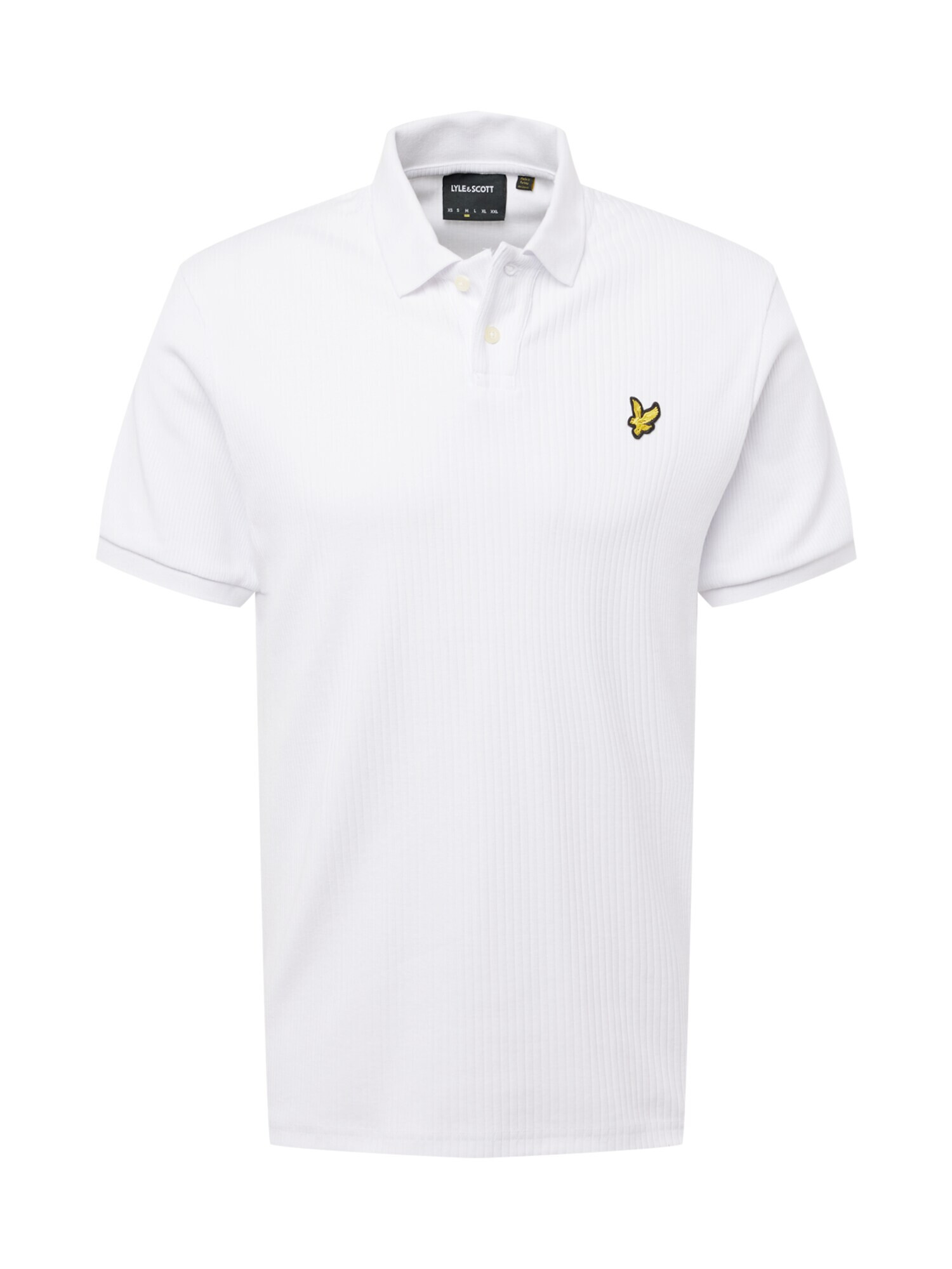 Lyle & Scott Μπλουζάκι κίτρινο / λευκό - Pepit.gr