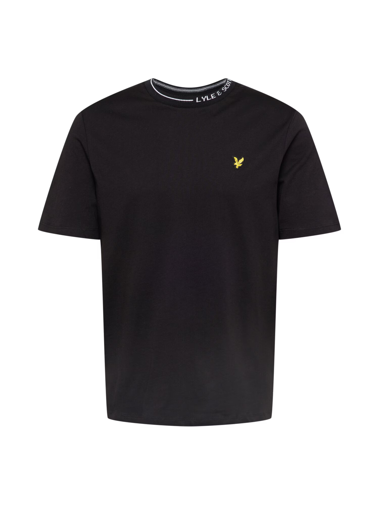 Lyle & Scott Μπλουζάκι κίτρινο / μαύρο / λευκό - Pepit.gr