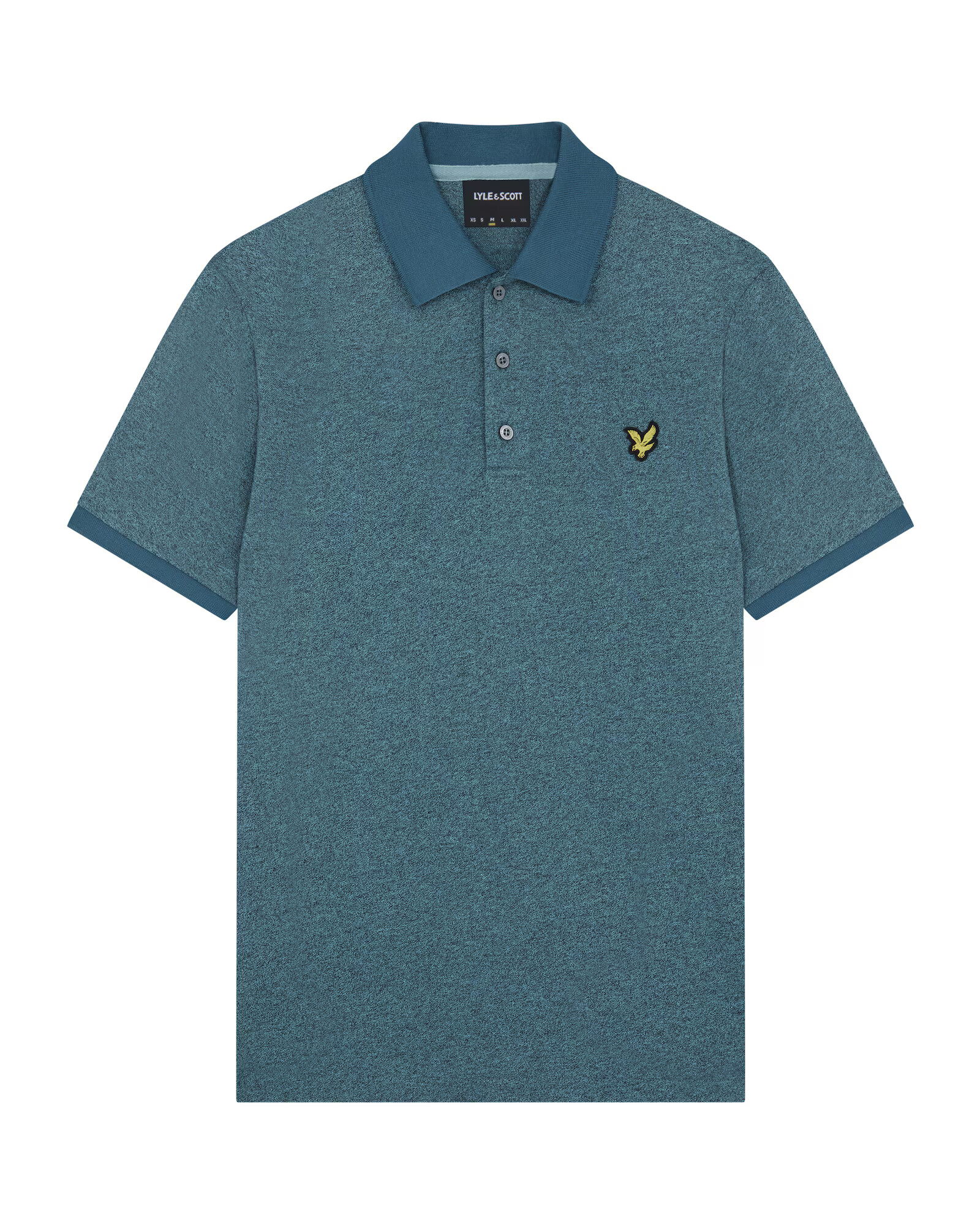 Lyle & Scott Μπλουζάκι κίτρινο / πετρόλ / μαύρο - Pepit.gr