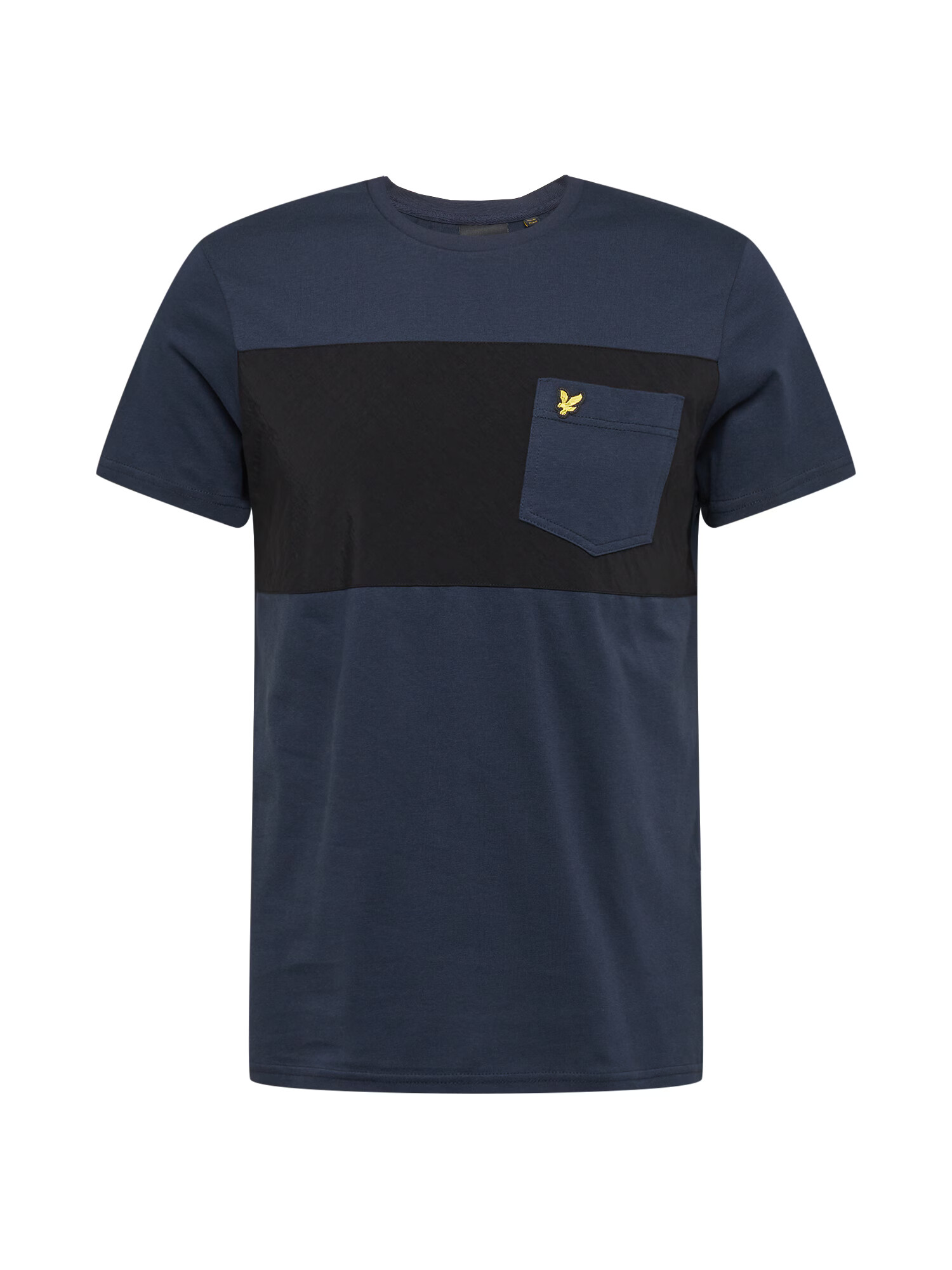 Lyle & Scott Μπλουζάκι ναυτικό μπλε / κίτρινο / μαύρο - Pepit.gr