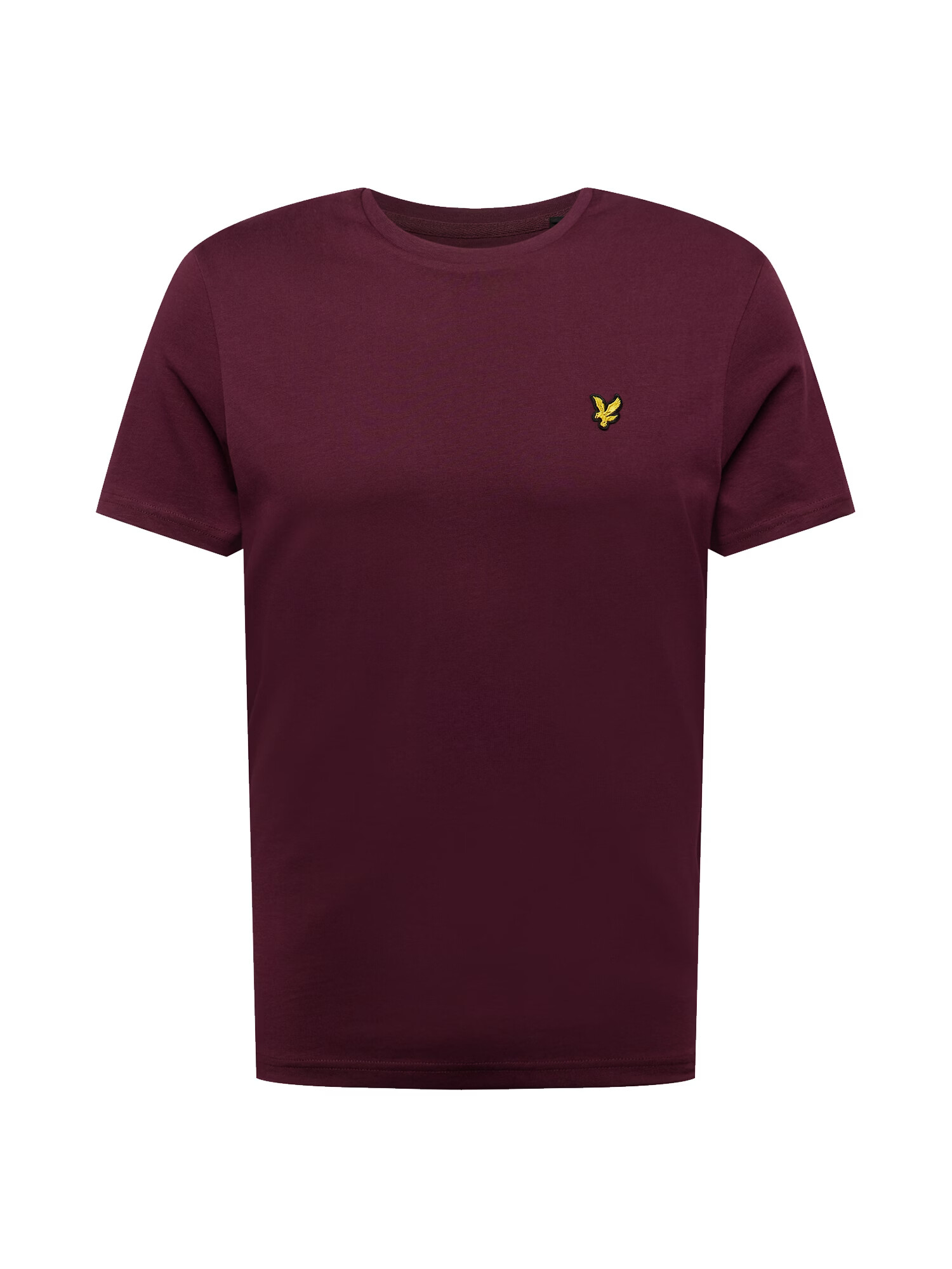 Lyle & Scott Μπλουζάκι χρυσοκίτρινο / βουργουνδί / μαύρο - Pepit.gr