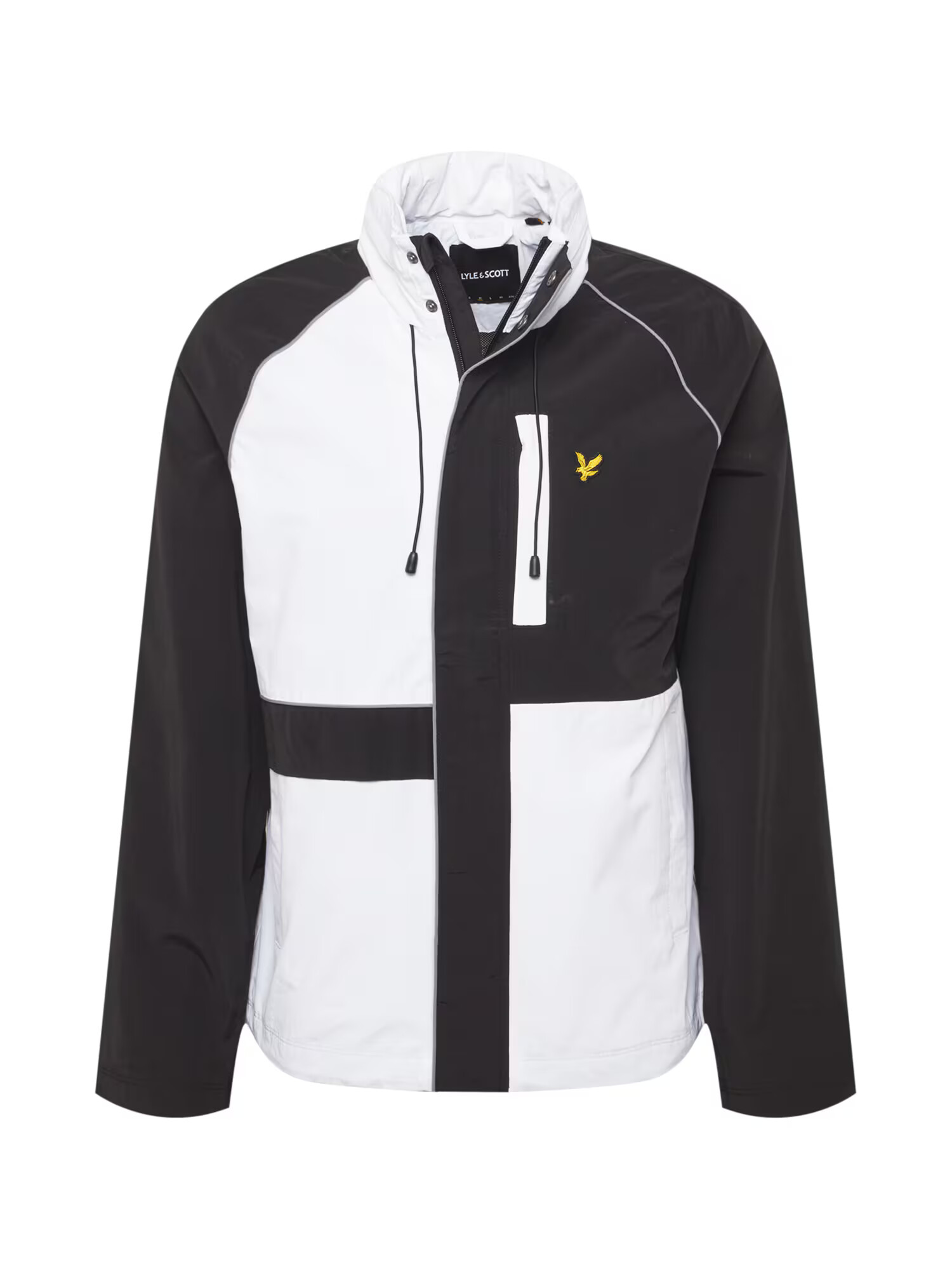 Lyle & Scott Φθινοπωρινό και ανοιξιάτικο μπουφάν χρυσό / μαύρο / λευκό - Pepit.gr