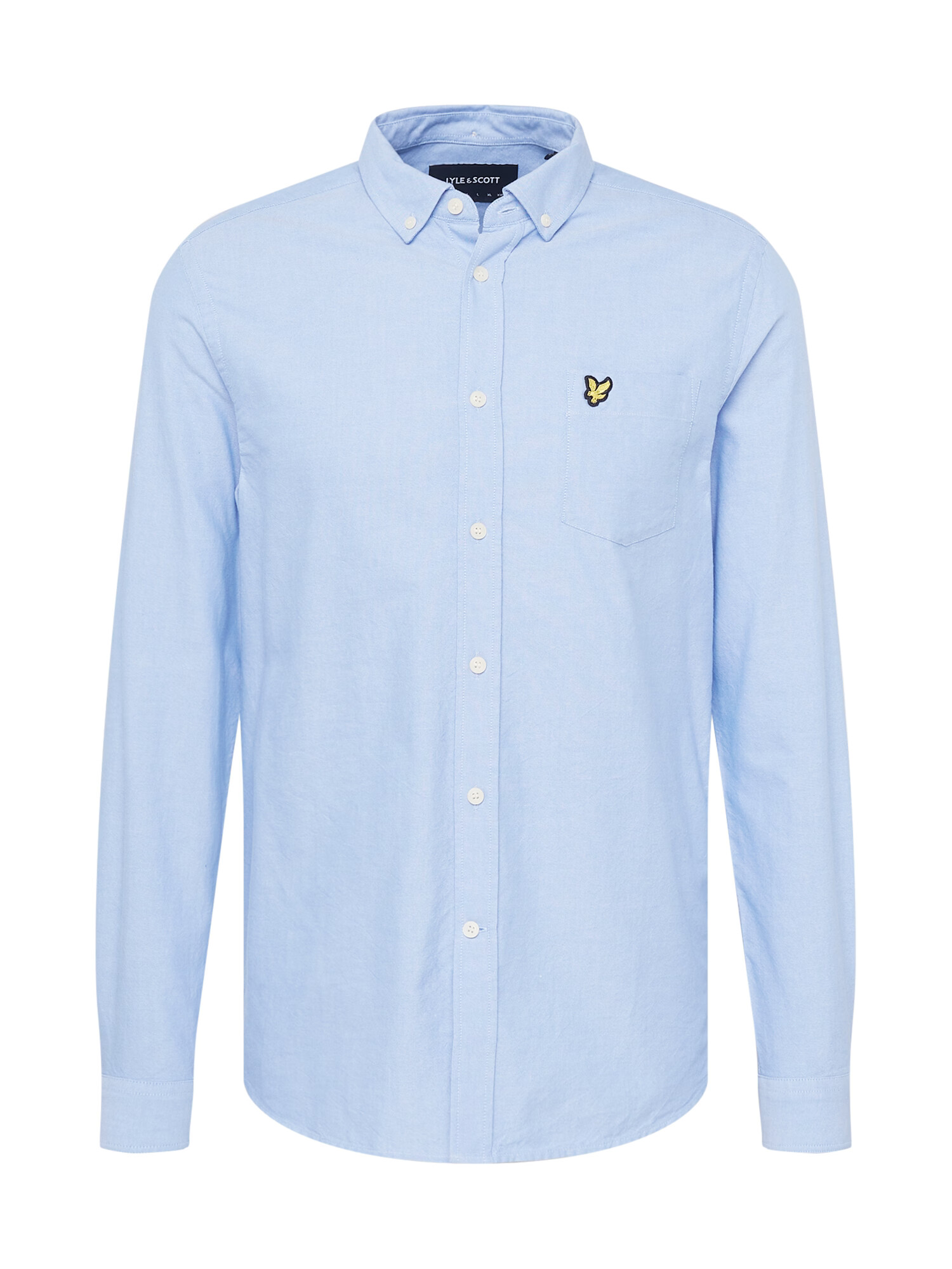 Lyle & Scott Πουκάμισο γαλάζιο / κίτρινο / μαύρο - Pepit.gr