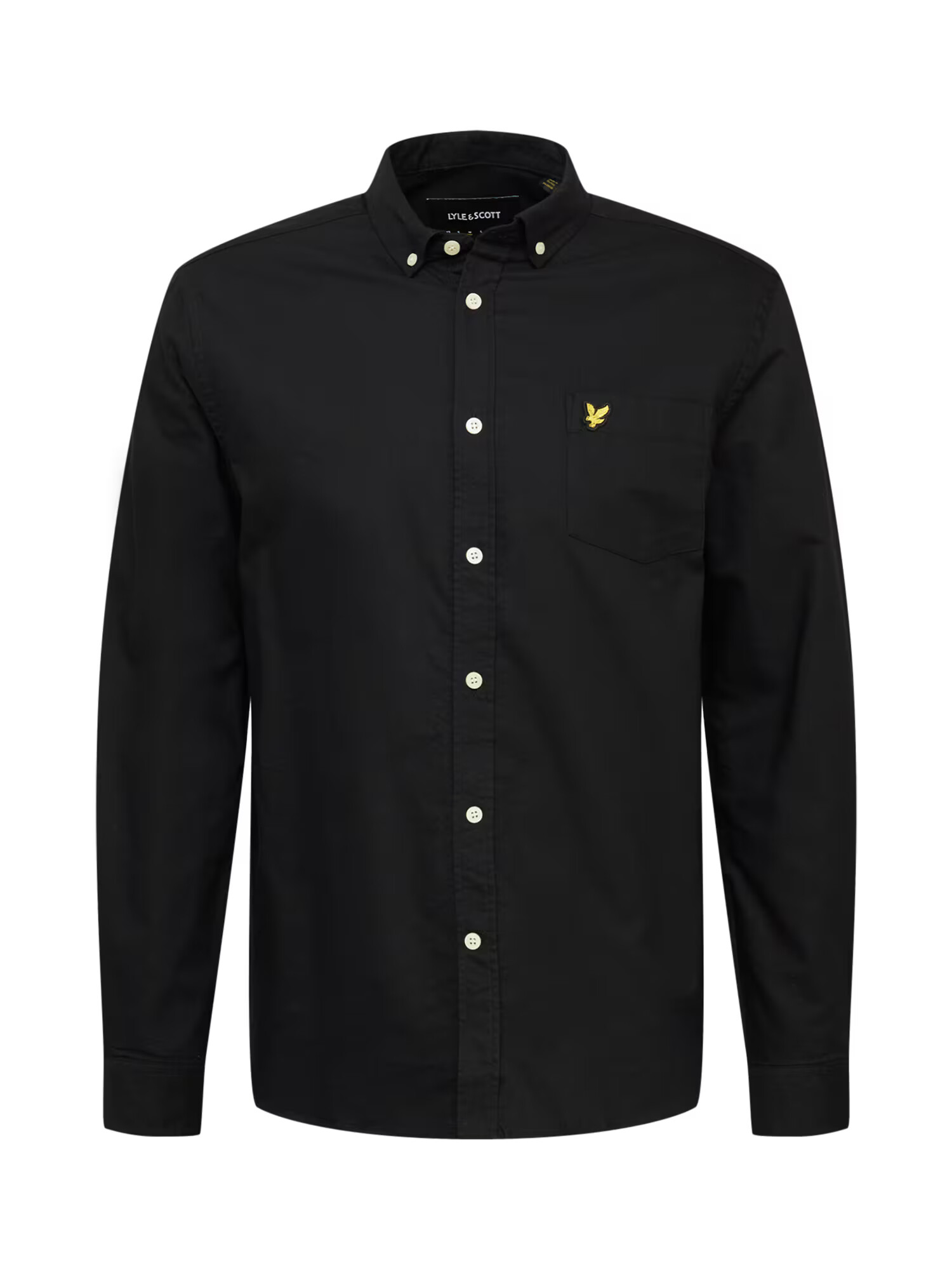 Lyle & Scott Πουκάμισο κίτρινο / μαύρο - Pepit.gr