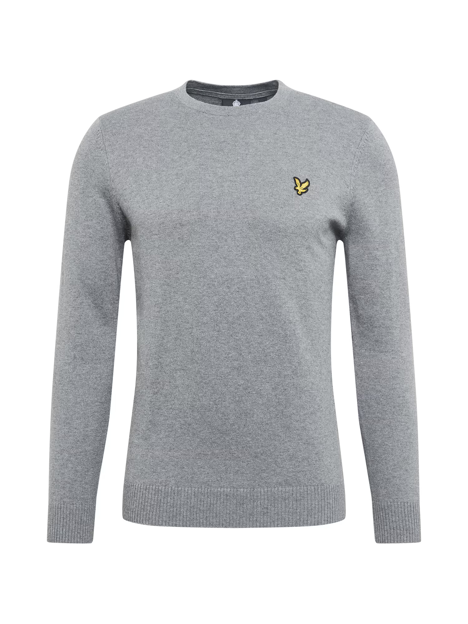 Lyle & Scott Πουλόβερ γκρι μελανζέ - Pepit.gr