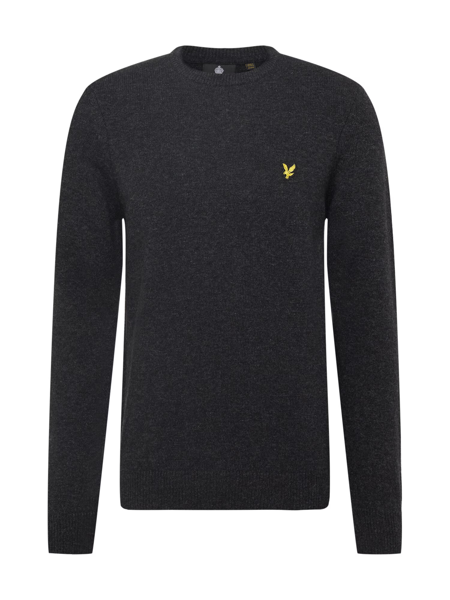 Lyle & Scott Πουλόβερ κίτρινο / ανθρακί - Pepit.gr