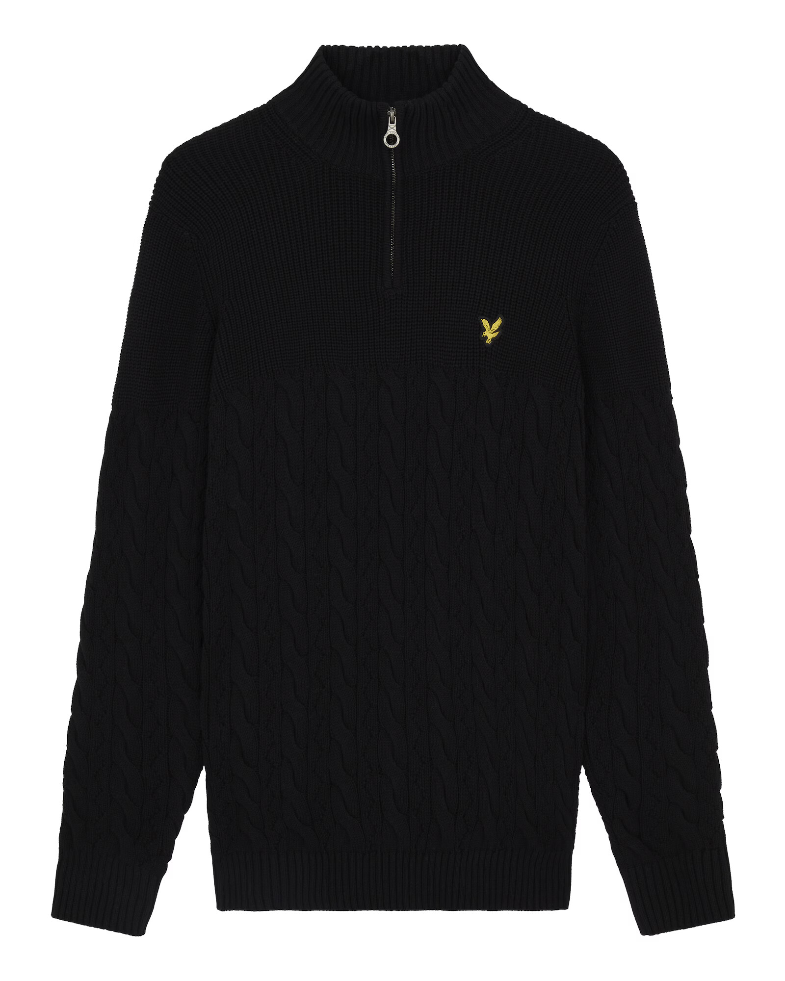 Lyle & Scott Πουλόβερ κίτρινο / μαύρο - Pepit.gr