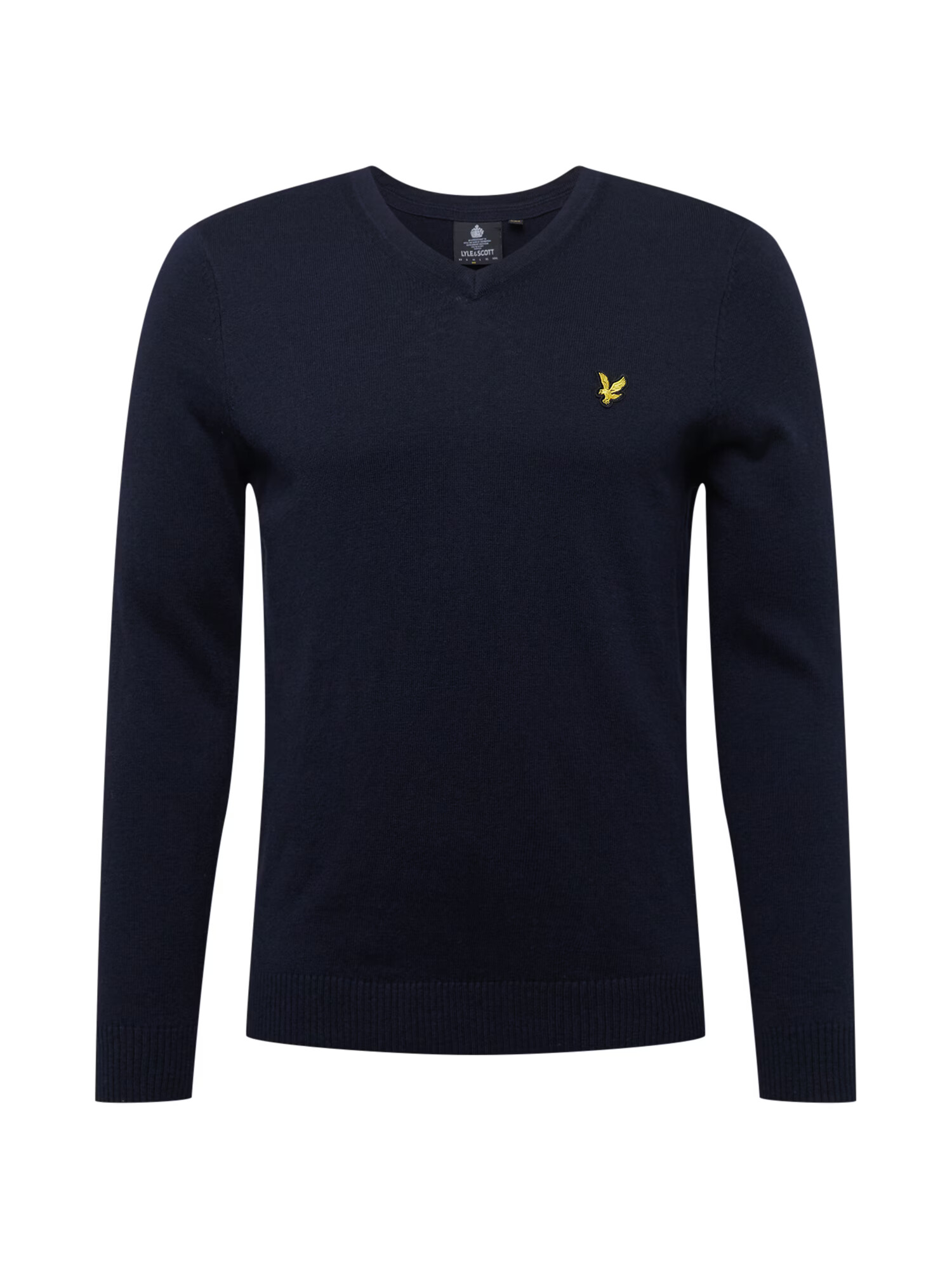 Lyle & Scott Πουλόβερ ναυτικό μπλε / κίτρινο - Pepit.gr