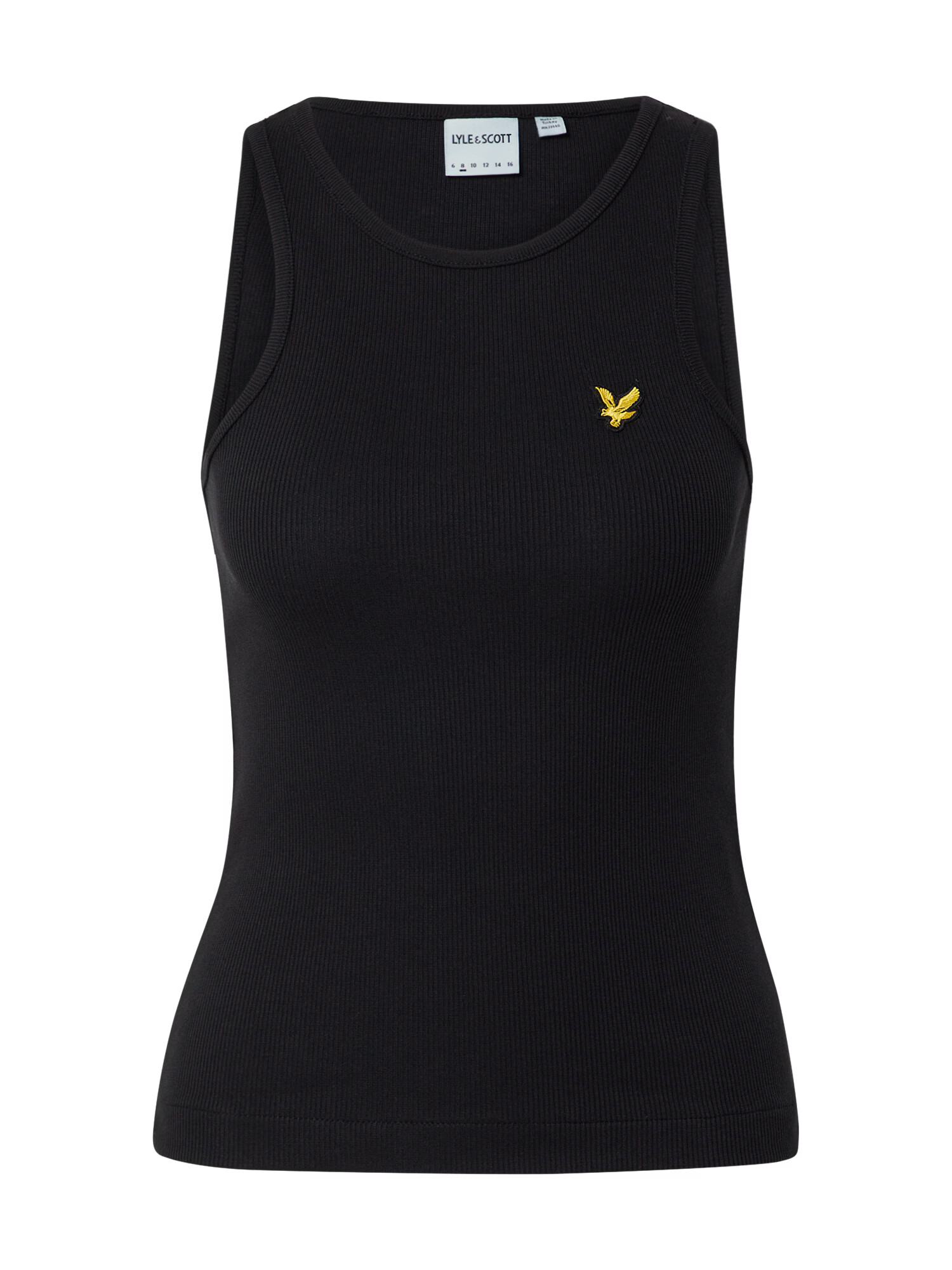 Lyle & Scott Τοπ 'Vest' κίτρινο / μαύρο - Pepit.gr