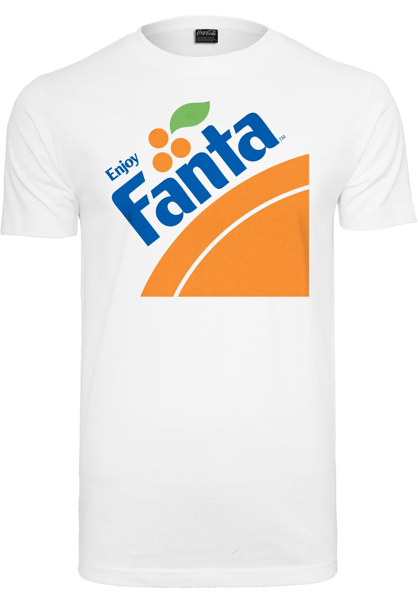 Merchcode Μπλουζάκι 'Fanta' μπλε / πράσινο / πορτοκαλί / λευκό - Pepit.gr