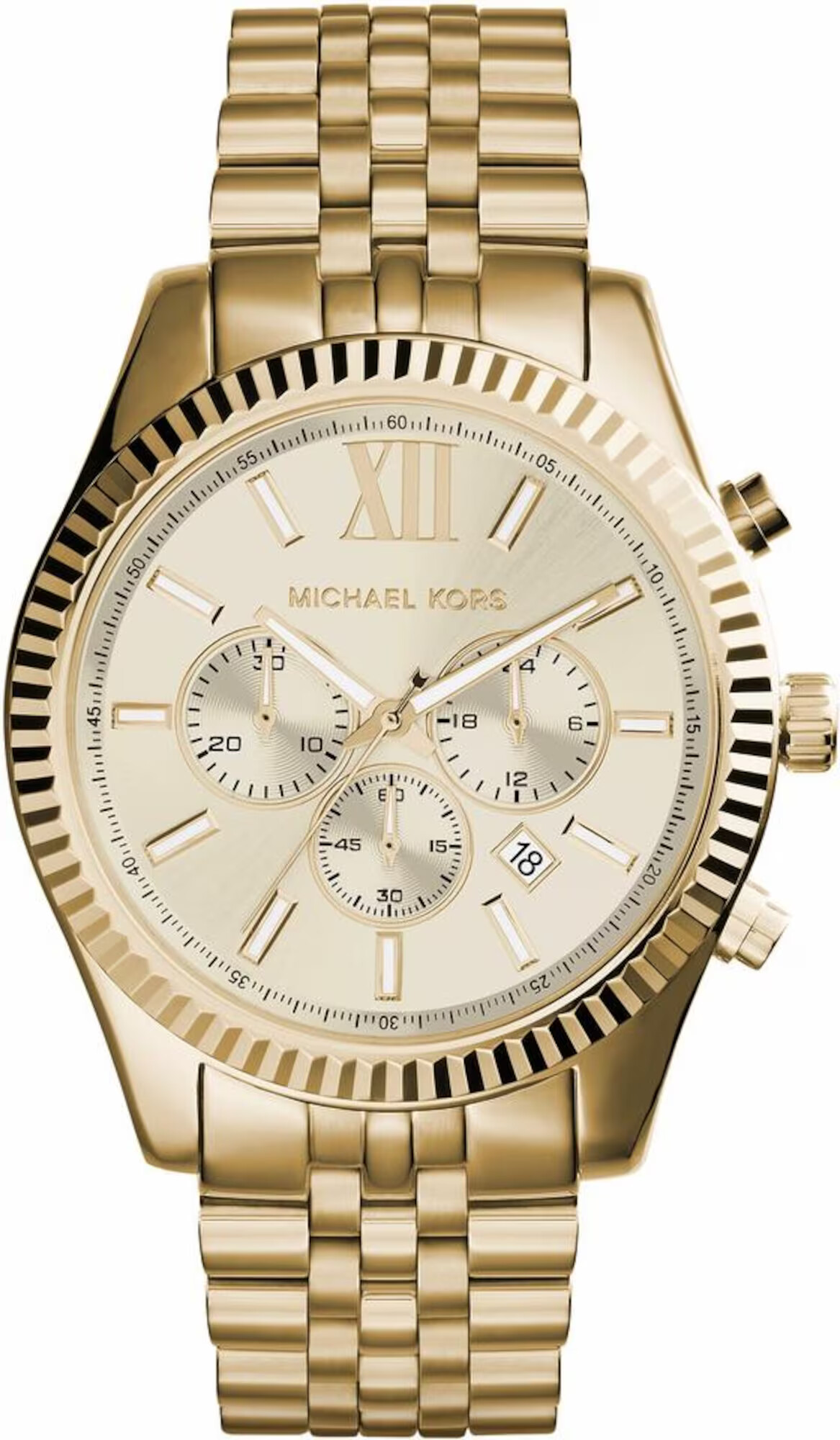 Michael Kors Αναλογικό ρολόι 'LEXINGTON' χρυσό - Pepit.gr