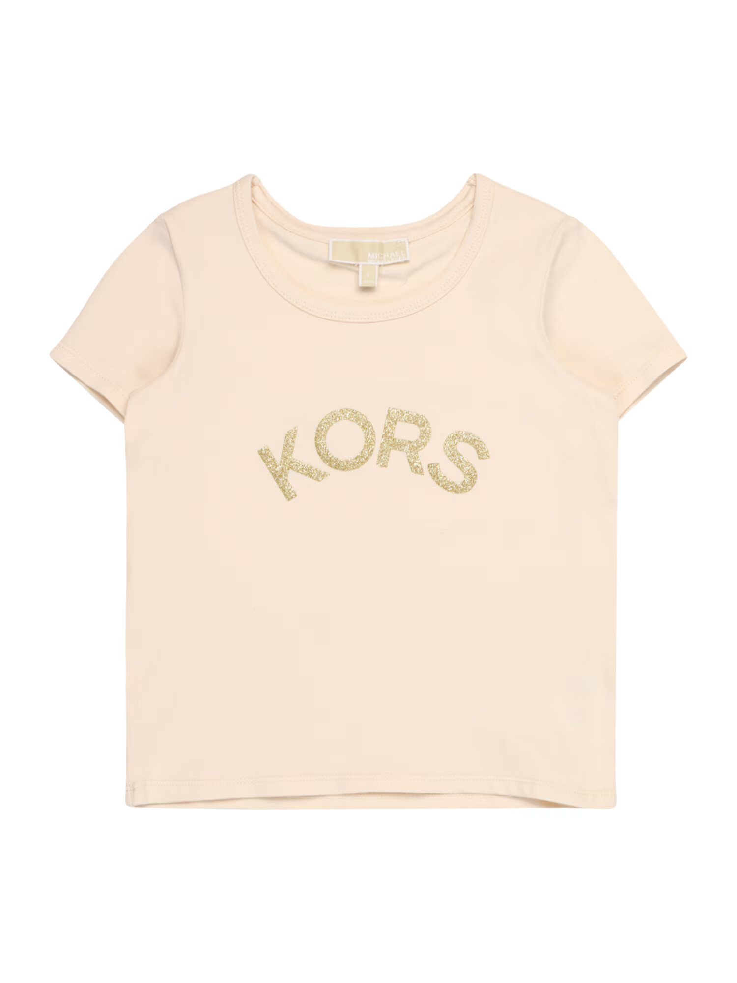 Michael Kors Kids Μπλουζάκι ανοικτό μπεζ / χρυσό - Pepit.gr