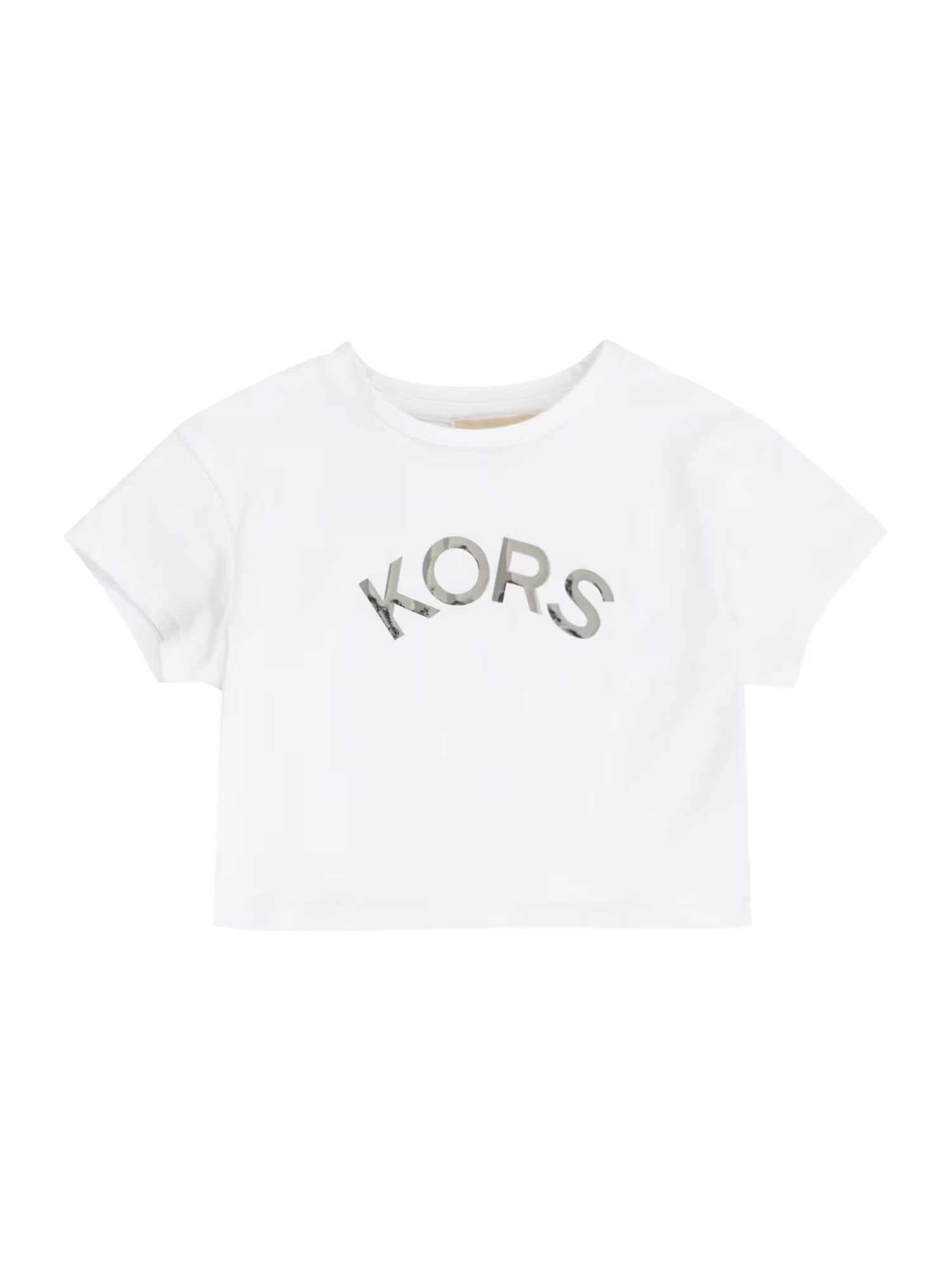 Michael Kors Kids Μπλουζάκι ασημί / λευκό - Pepit.gr