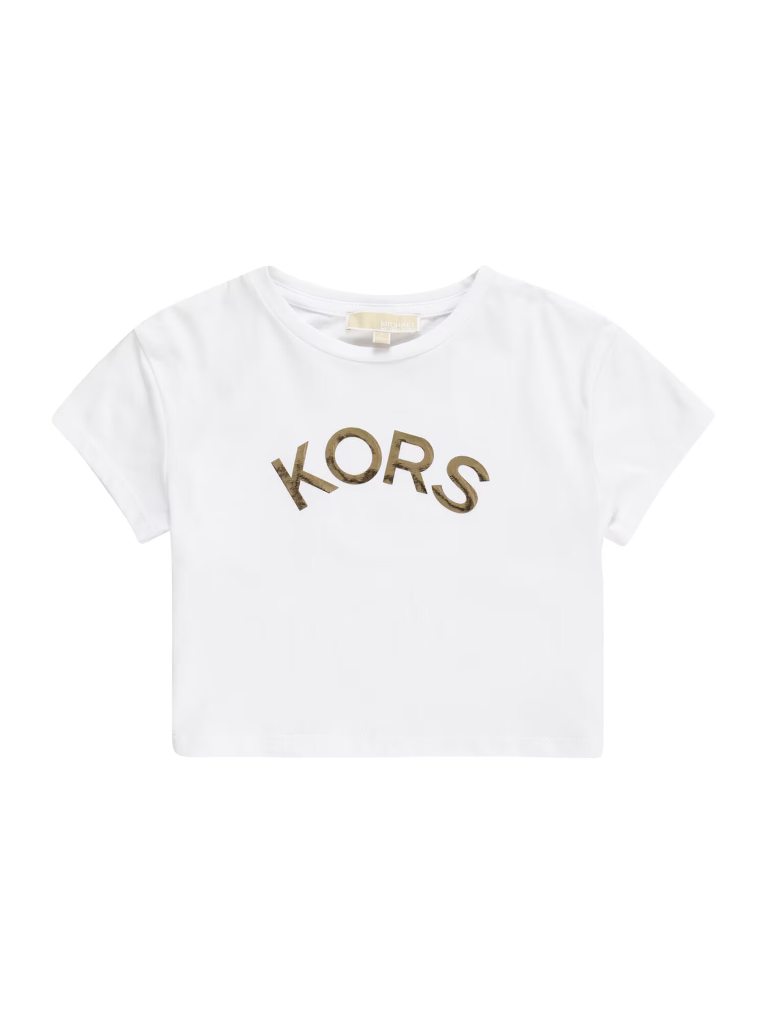 Michael Kors Kids Μπλουζάκι λαδί / λευκό - Pepit.gr