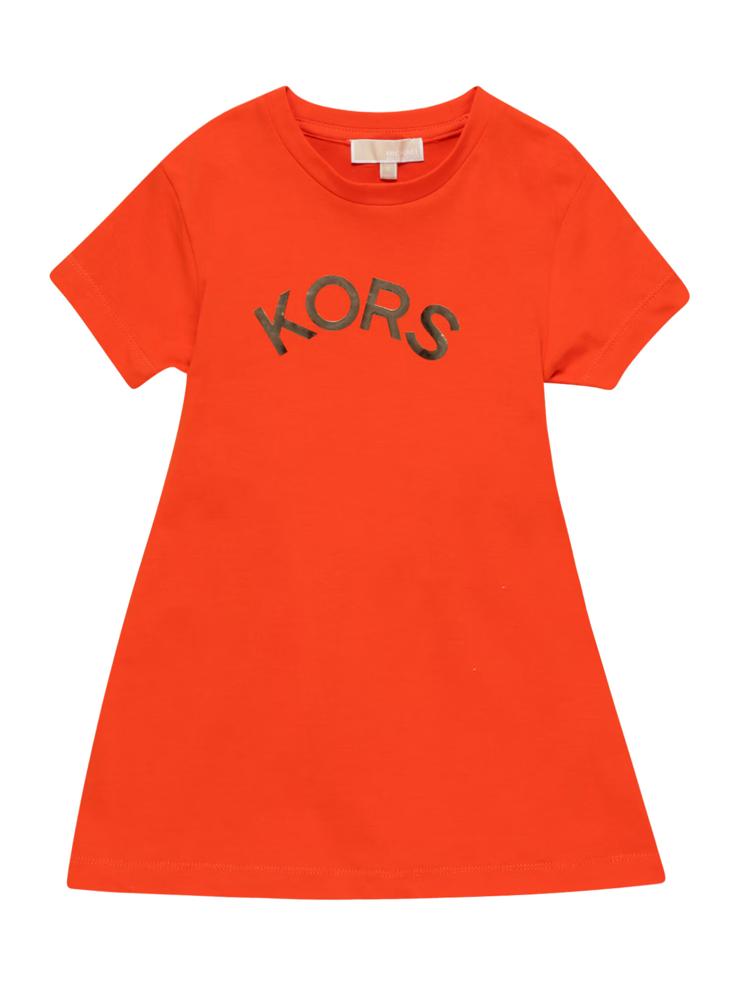 Michael Kors Kids Φόρεμα βερικοκί / αστακί / ασημί / λευκό - Pepit.gr