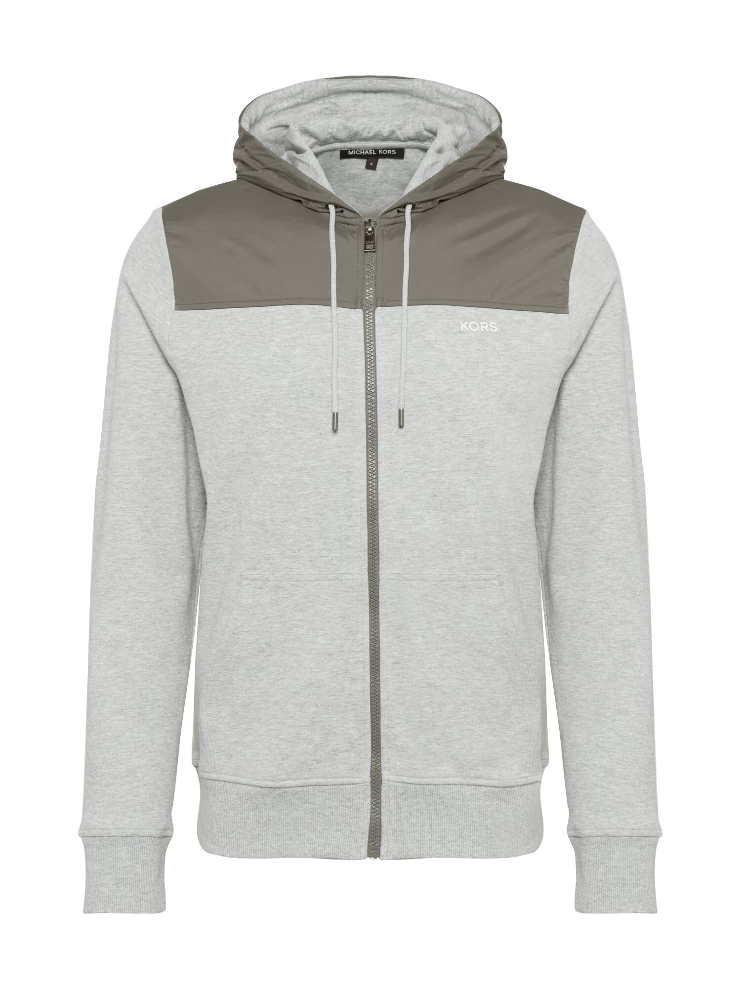 Michael Kors Ζακέτα φούτερ 'FZ LOGO HOODIE' γκρι - Pepit.gr