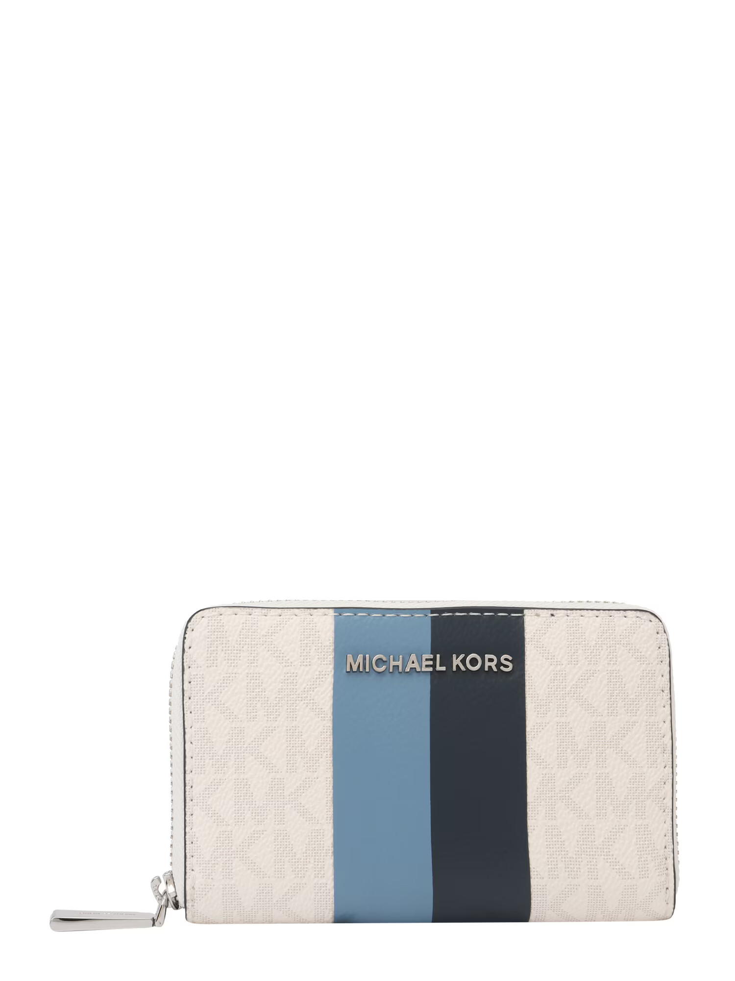 MICHAEL Michael Kors Πορτοφόλι ναυτικό μπλε / μπλε φιμέ / τέφρα / λευκό - Pepit.gr