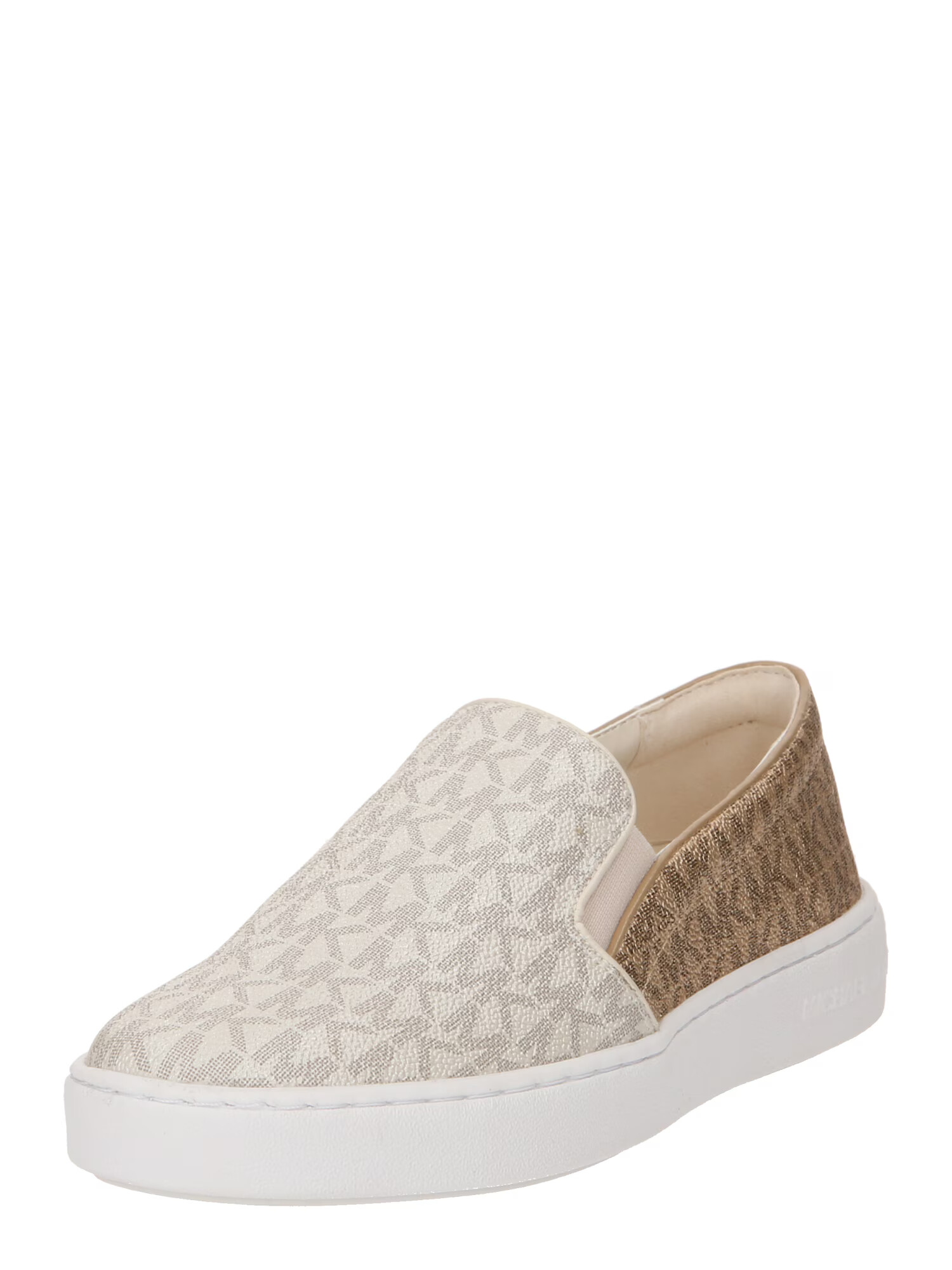 MICHAEL Michael Kors Slip-on 'KEATON' κρεμ / ανοικτό μπεζ / καφέ - Pepit.gr