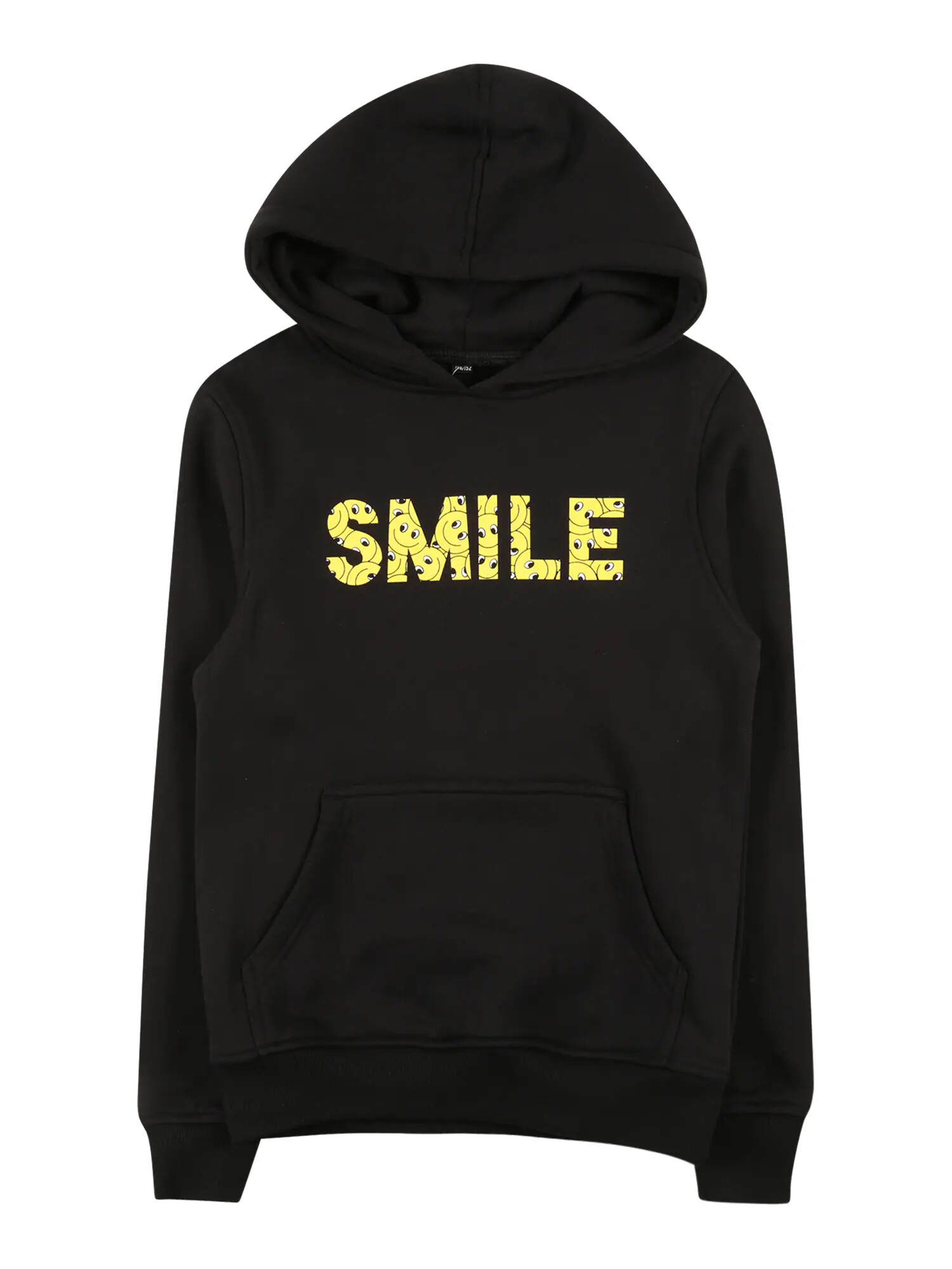 Mister Tee Μπλούζα φούτερ 'Smile Hoody' κίτρινο / μαύρο - Pepit.gr