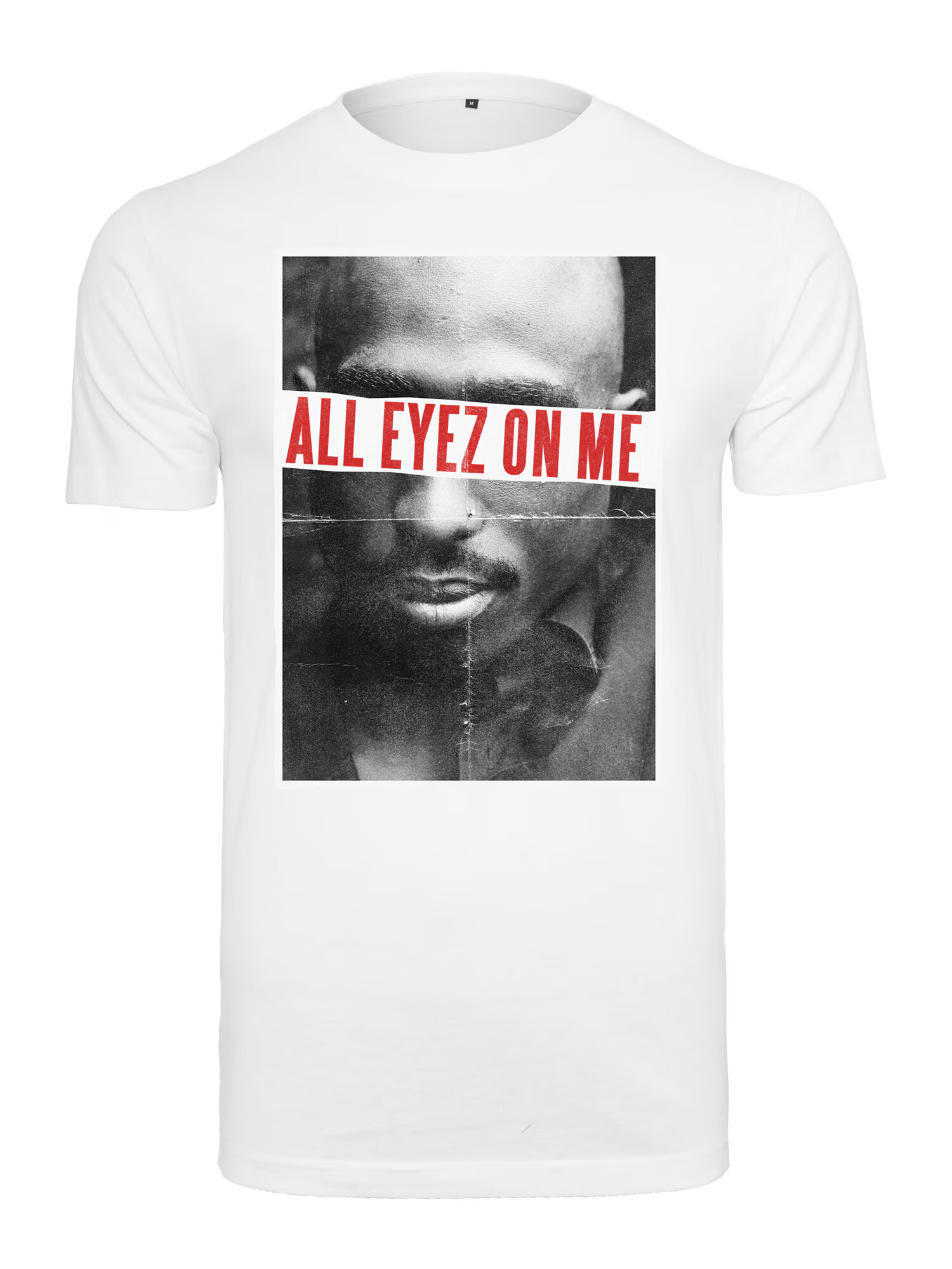 Mister Tee Μπλουζάκι '2Pac All Eyez On Me' κόκκινο / μαύρο / λευκό - Pepit.gr