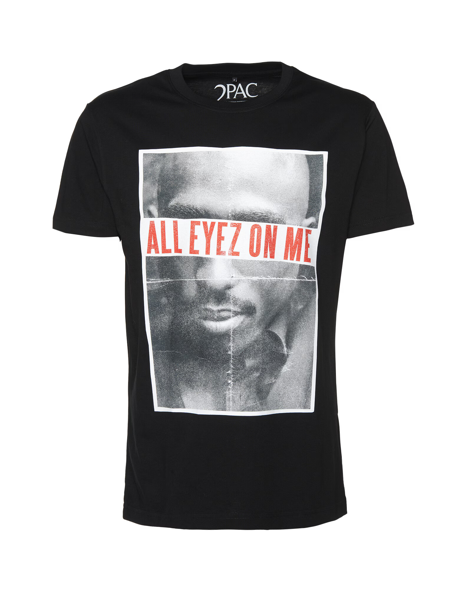 Mister Tee Μπλουζάκι '2Pac All Eyez On Me' μαύρο - Pepit.gr