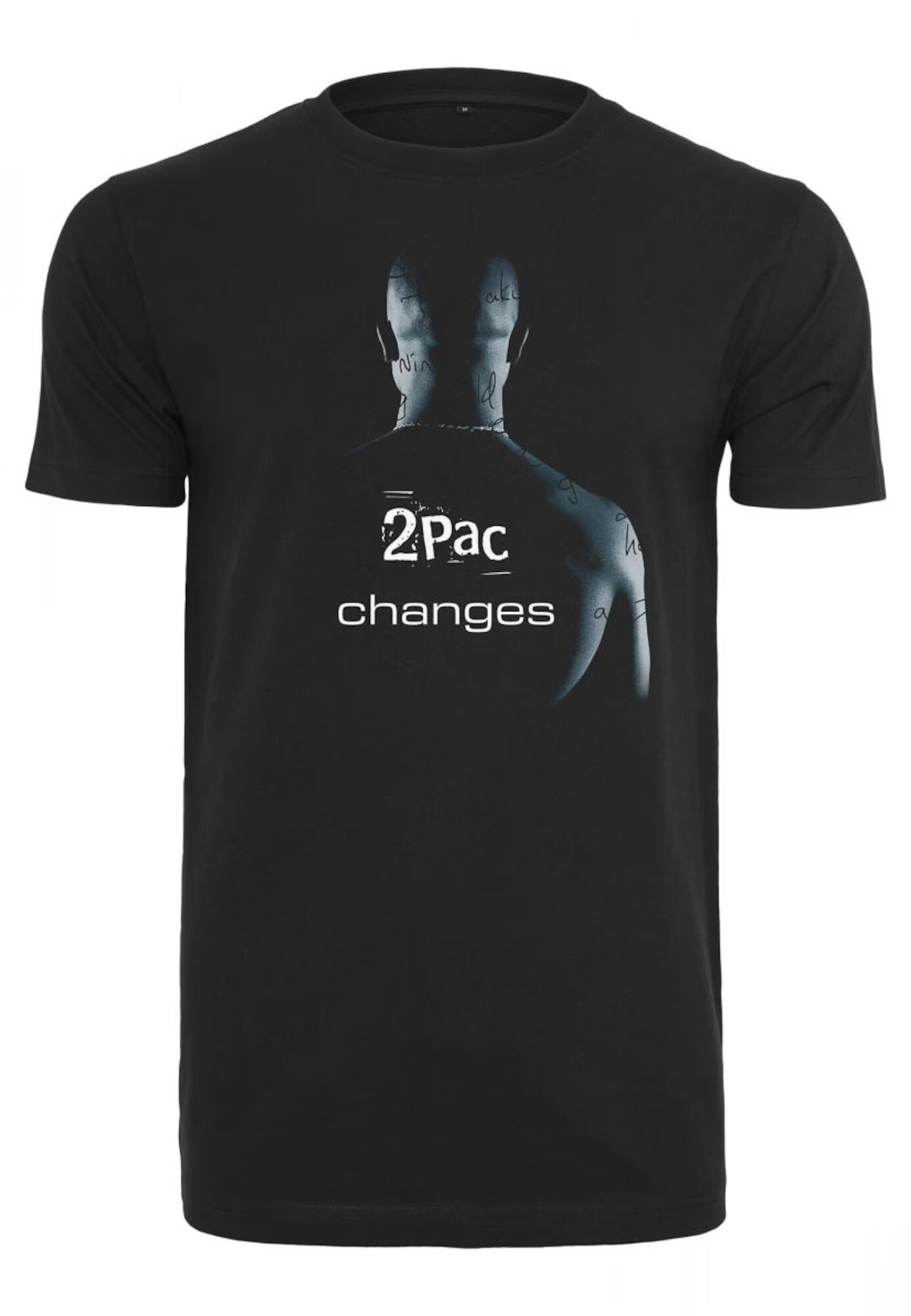 Mister Tee Μπλουζάκι '2Pac Changes' γκρι / μαύρο / λευκό - Pepit.gr