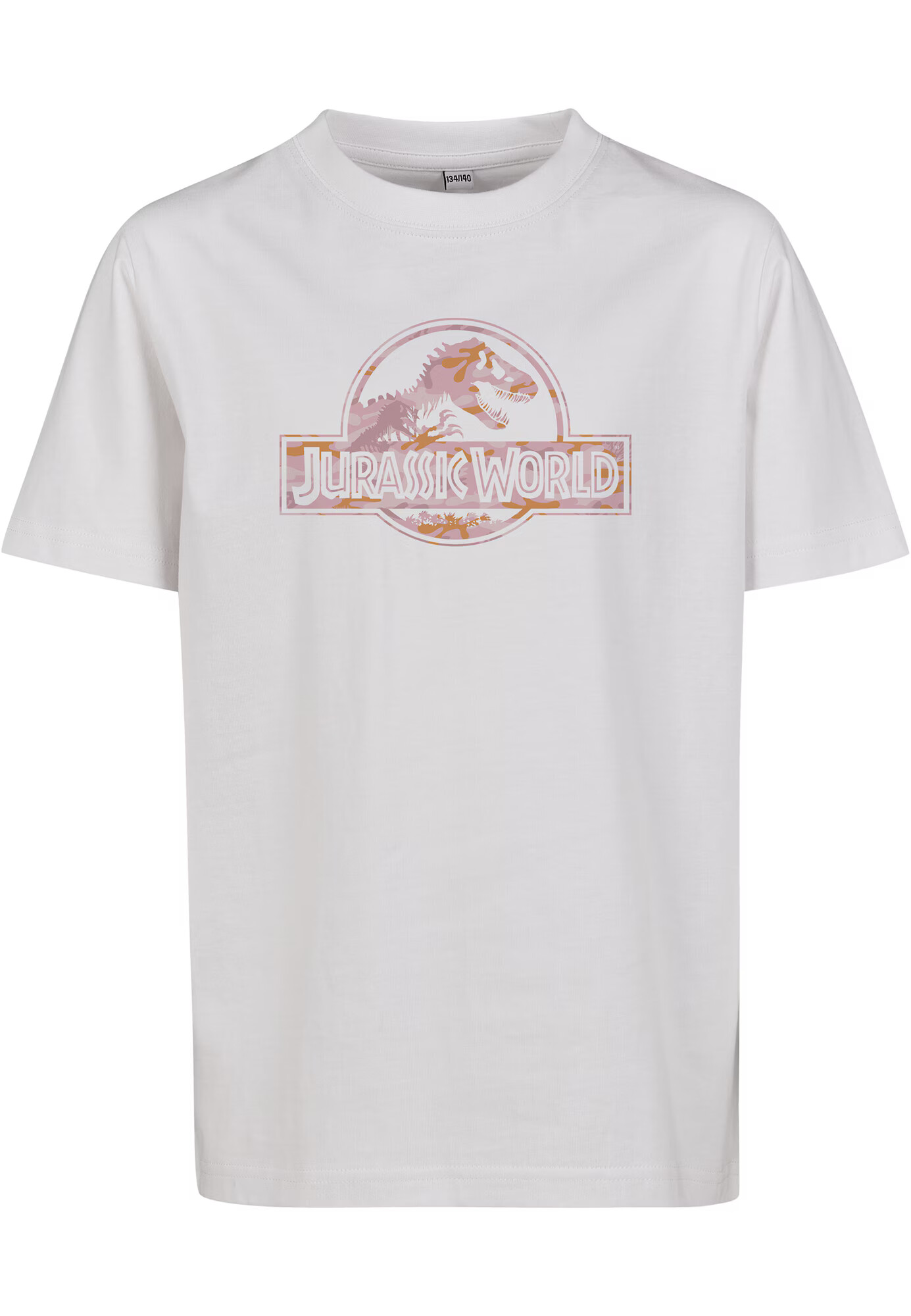 Mister Tee Μπλουζάκι 'Jurassic World' πορτοκαλί / ροζ / offwhite - Pepit.gr