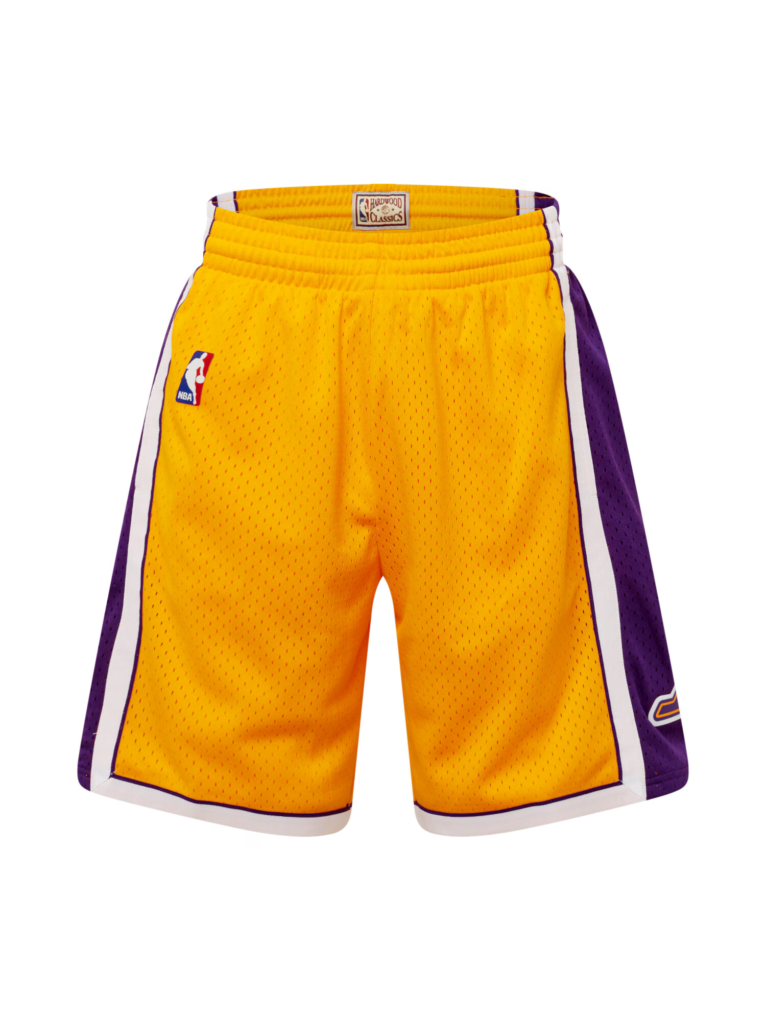 Mitchell & Ness Παντελόνι 'LOS ANGELES LAKERS ' χρυσοκίτρινο / σκούρο λιλά / λευκό - Pepit.gr