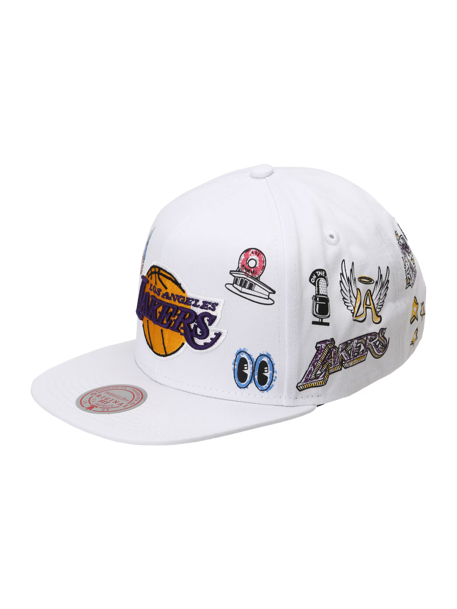 Mitchell & Ness Τζόκεϊ σκούρο λιλά / ανοικτό πορτοκαλί / μαύρο / λευκό - Pepit.gr