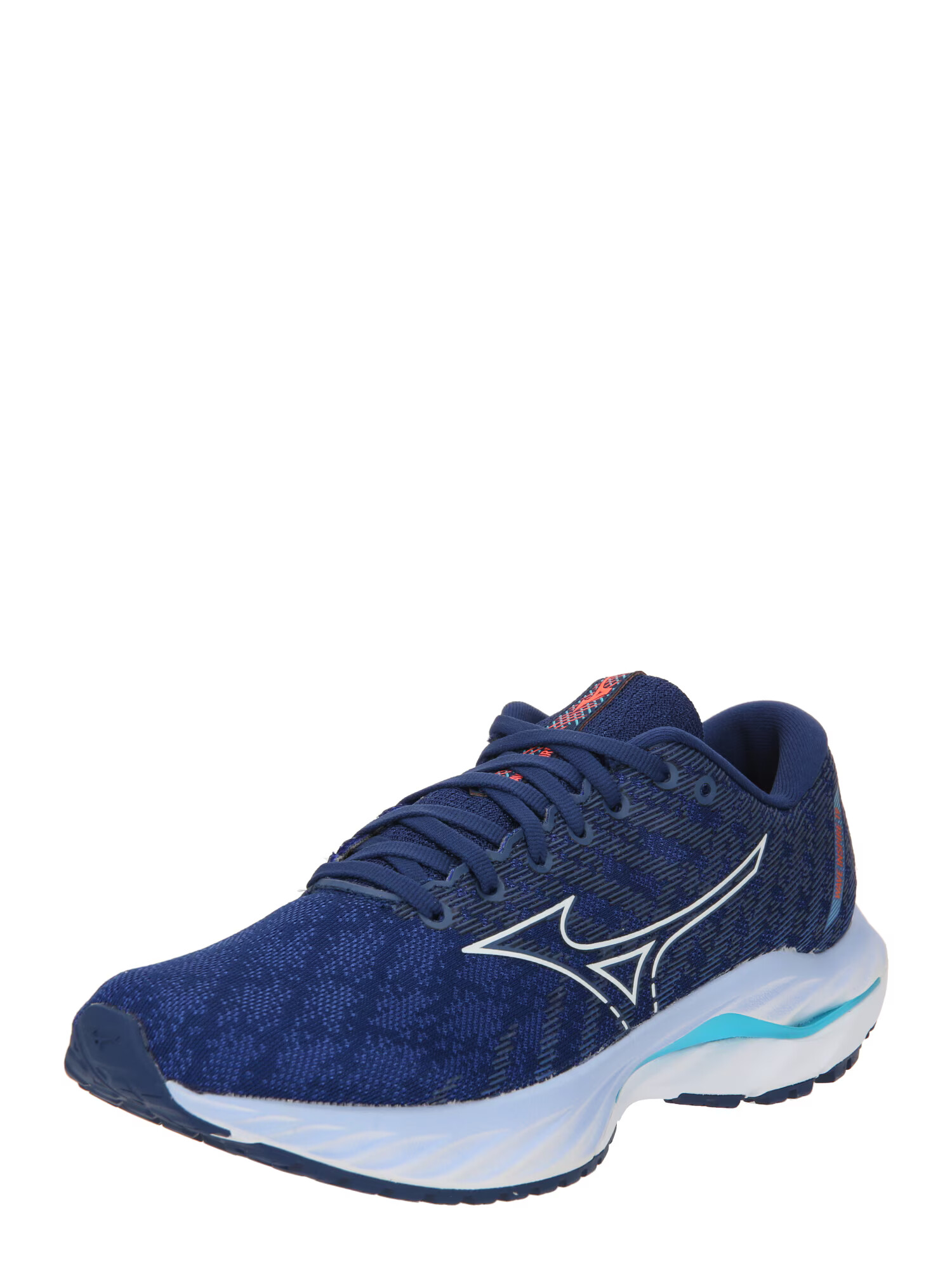 MIZUNO Παπούτσι για τρέξιμο 'WAVE INSPIRE 19' σκούρο μπεζ / σκούρο μπλε / λευκό - Pepit.gr