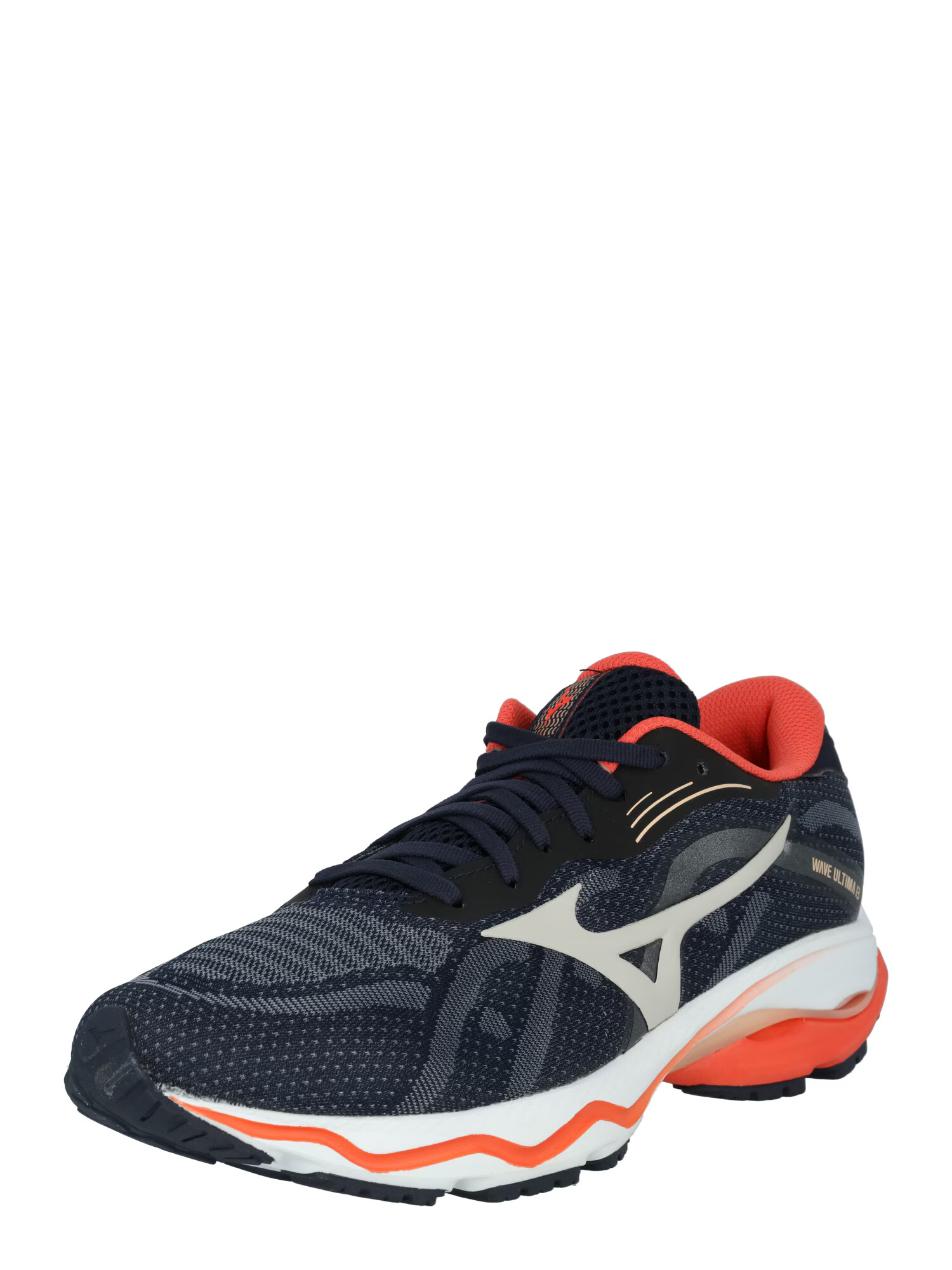 MIZUNO Παπούτσι για τρέξιμο 'WAVE ULTIMA 13' μπλε νύχτας / ανοικτό γκρι / κοραλί / μαύρο - Pepit.gr