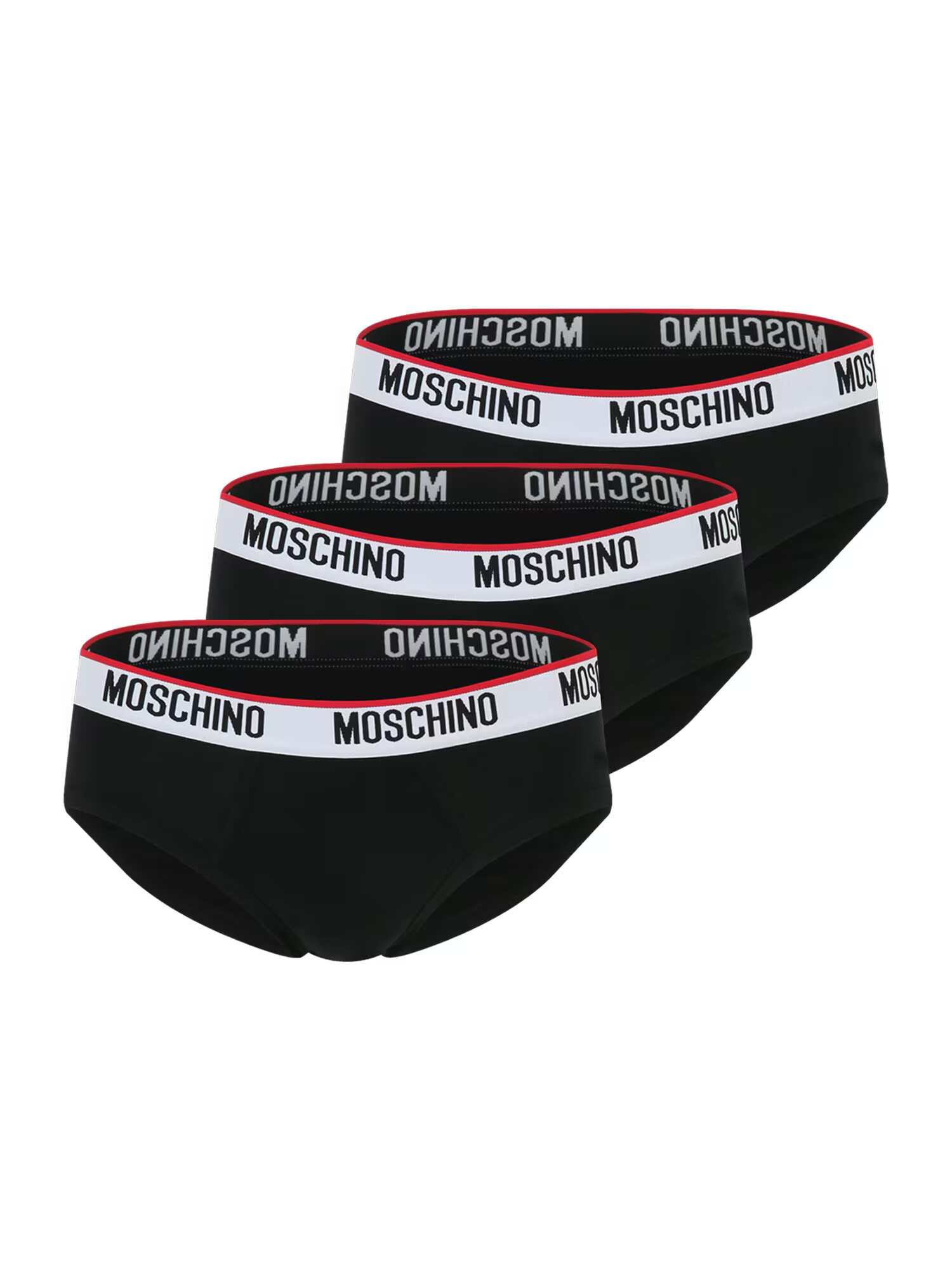 Moschino Underwear Σλιπ κόκκινο / μαύρο / λευκό - Pepit.gr