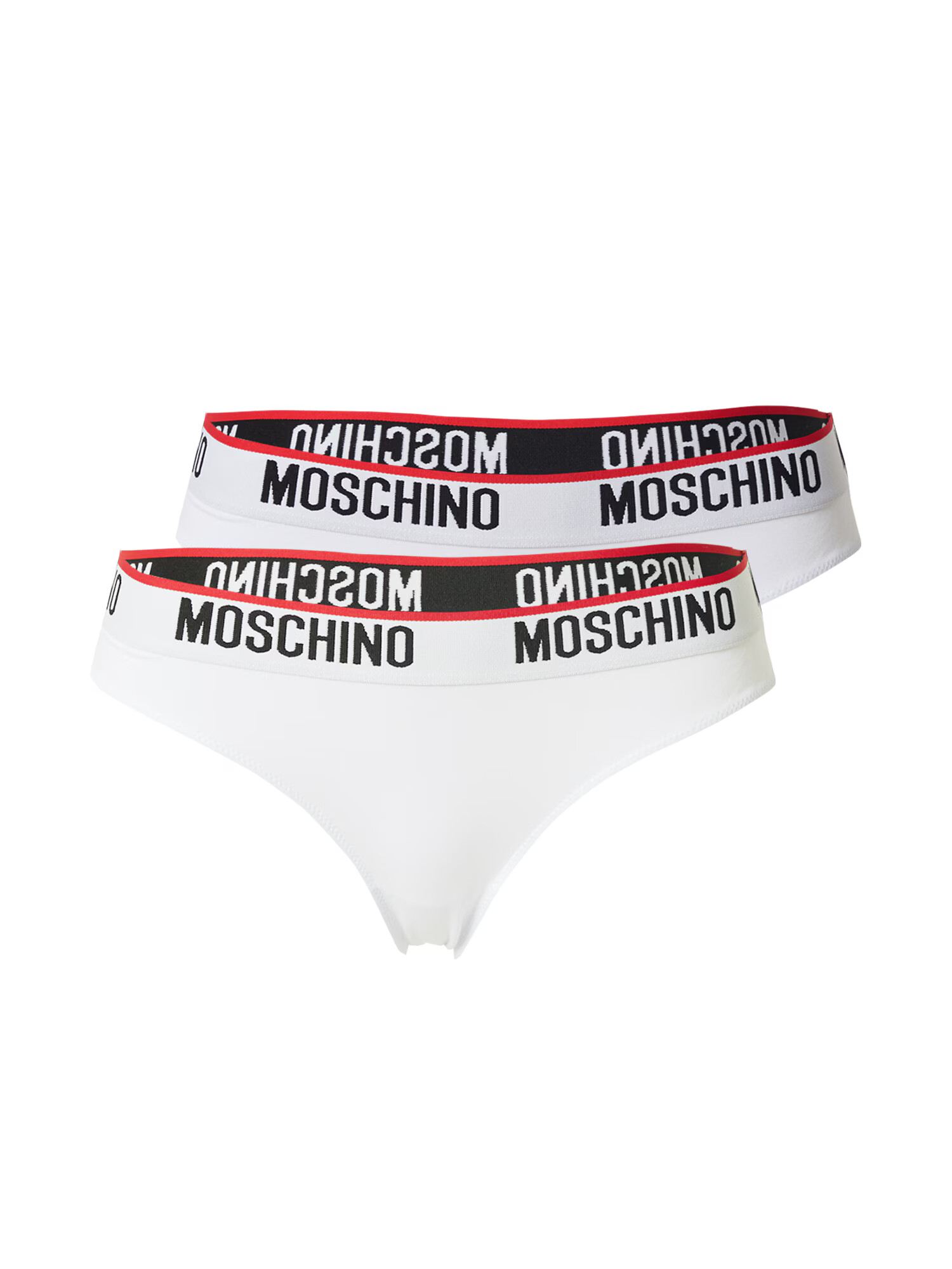 Moschino Underwear Σλιπ κόκκινο / μαύρο / λευκό - Pepit.gr