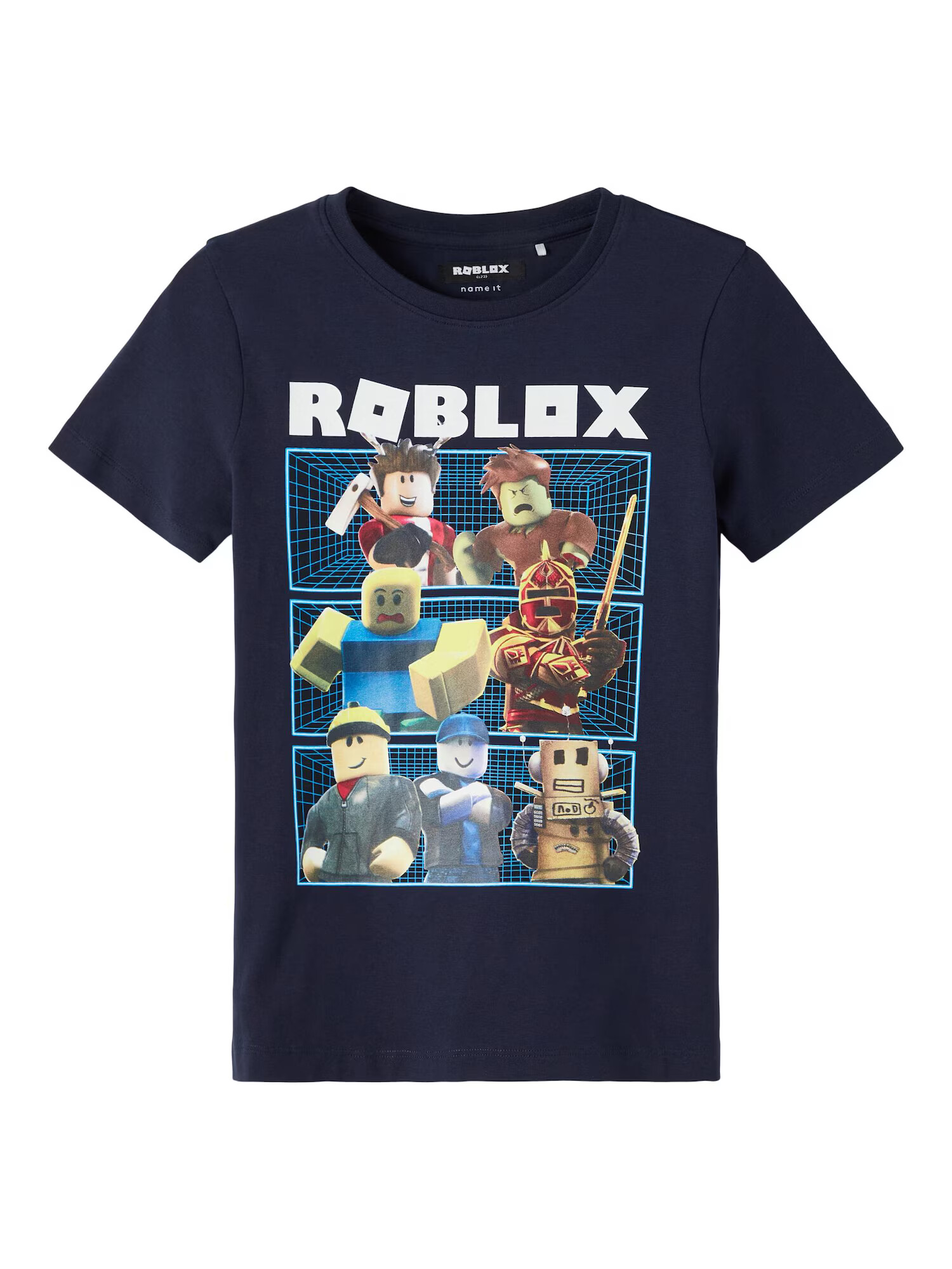 NAME IT Μπλουζάκι 'Roblox' ναυτικό μπλε / ανάμεικτα χρώματα - Pepit.gr