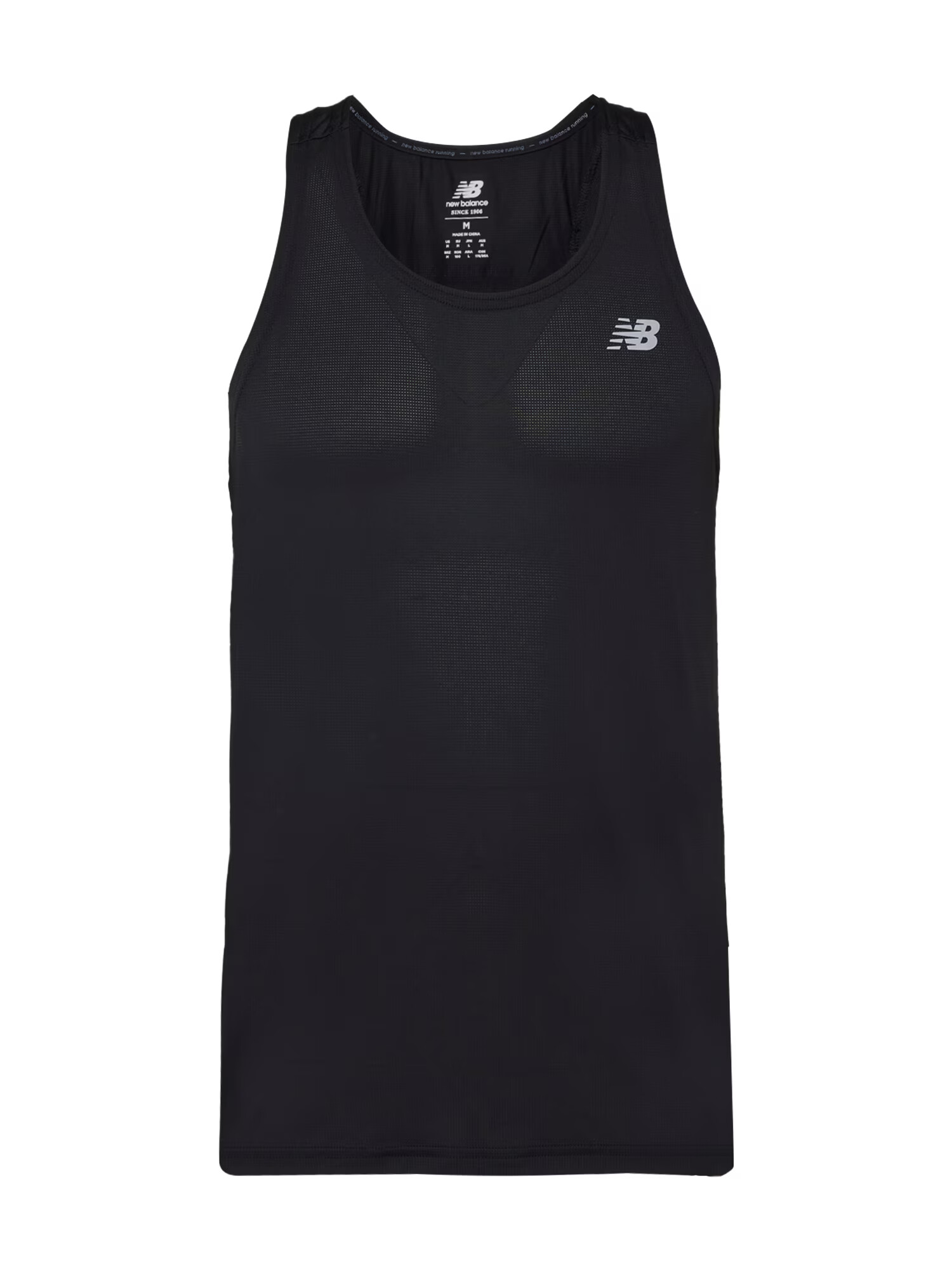 new balance Λειτουργικό μπλουζάκι 'Accelerate Singlet' μαύρο - Pepit.gr