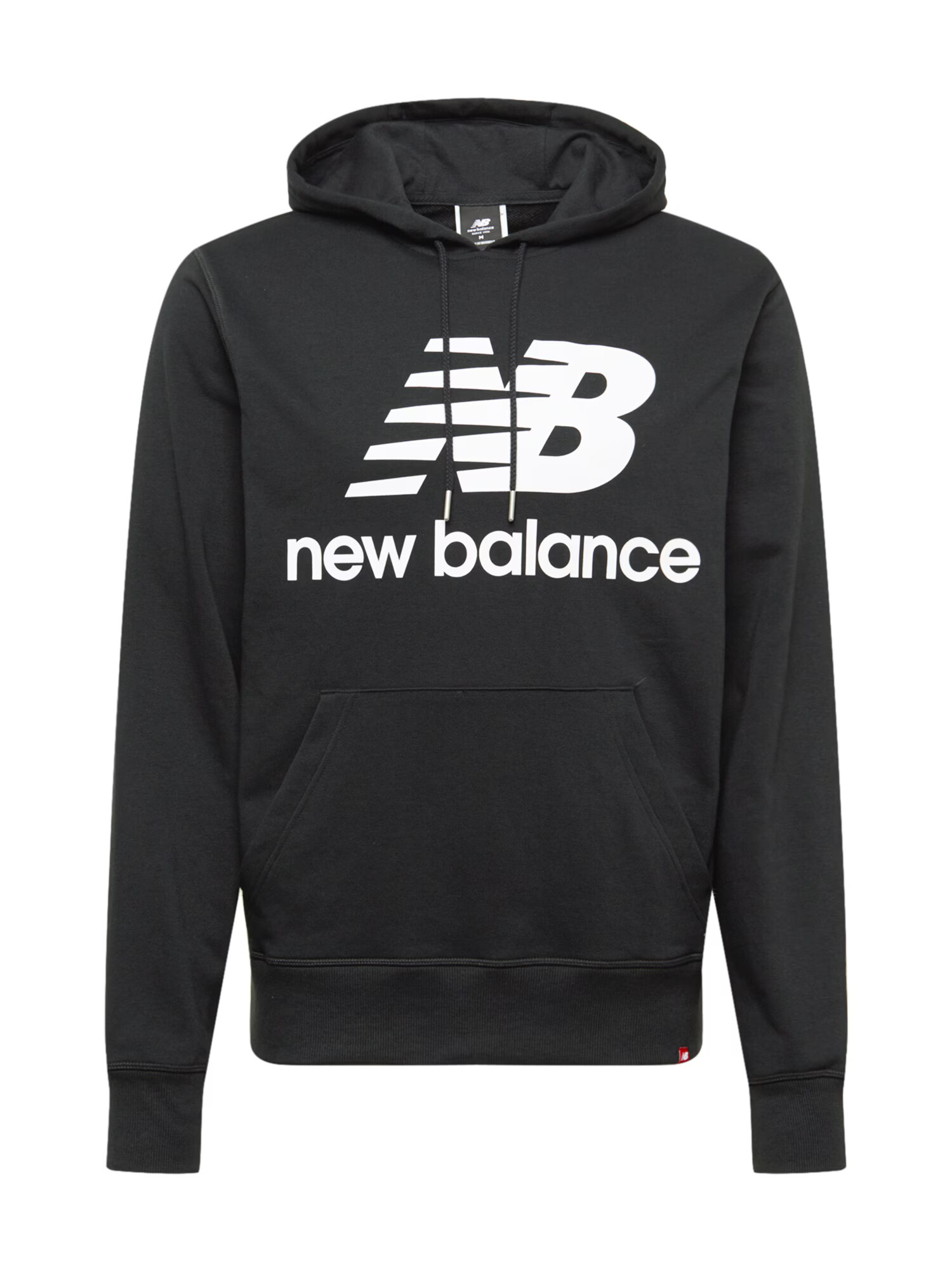 new balance Μπλούζα φούτερ μαύρο / λευκό - Pepit.gr