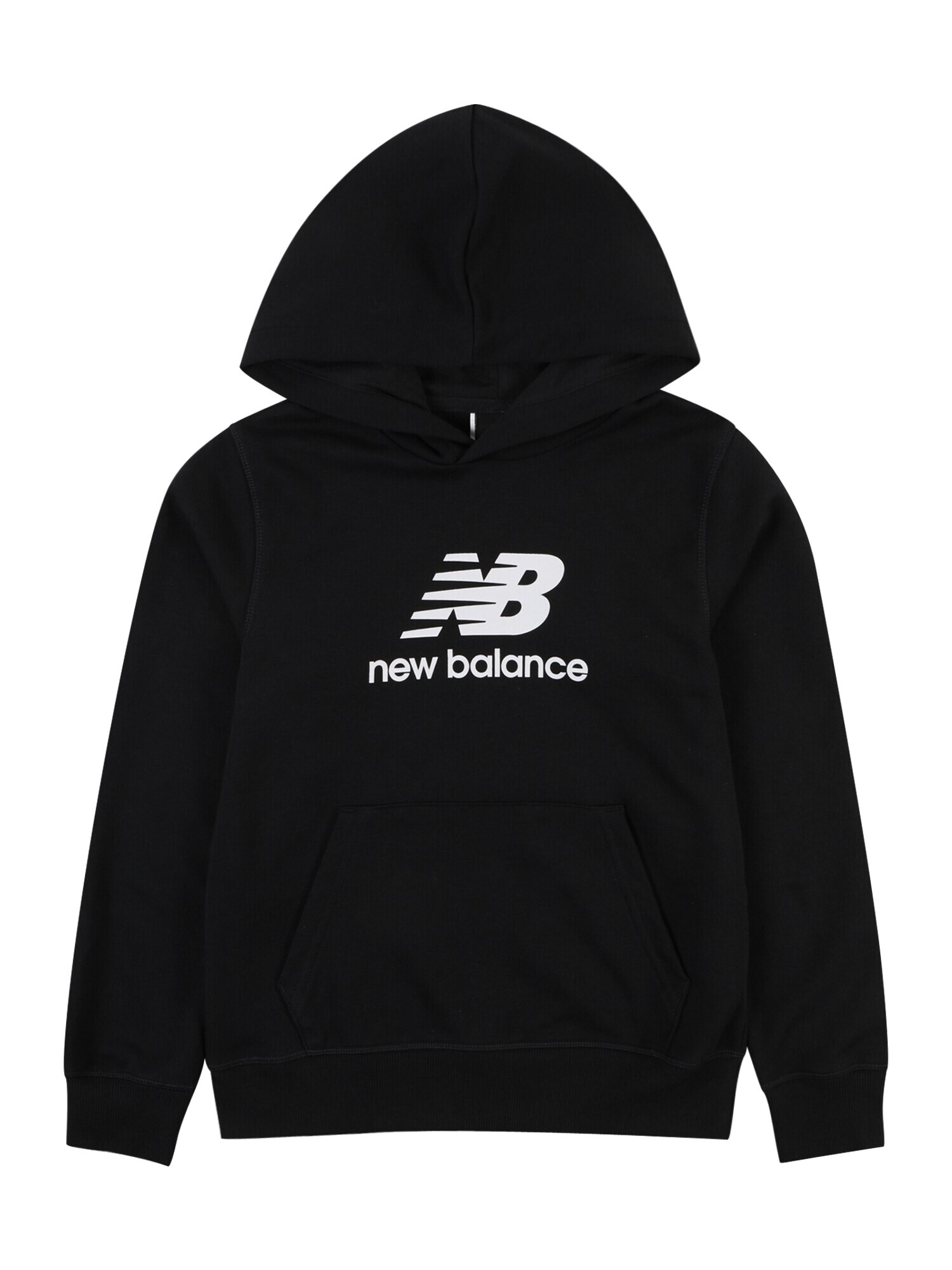 new balance Μπλούζα φούτερ μαύρο / λευκό - Pepit.gr