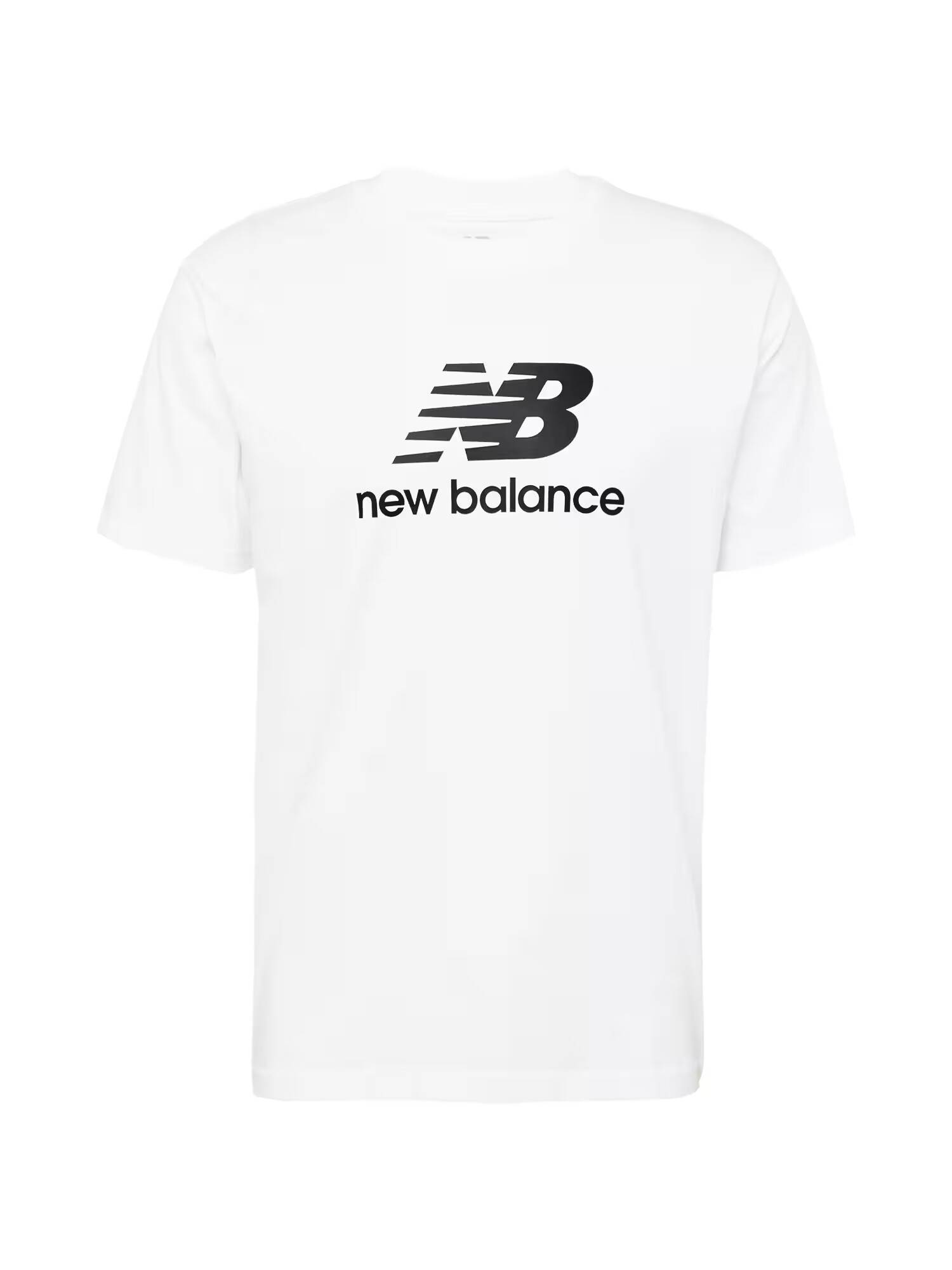 new balance Μπλουζάκι μαύρο / λευκό - Pepit.gr