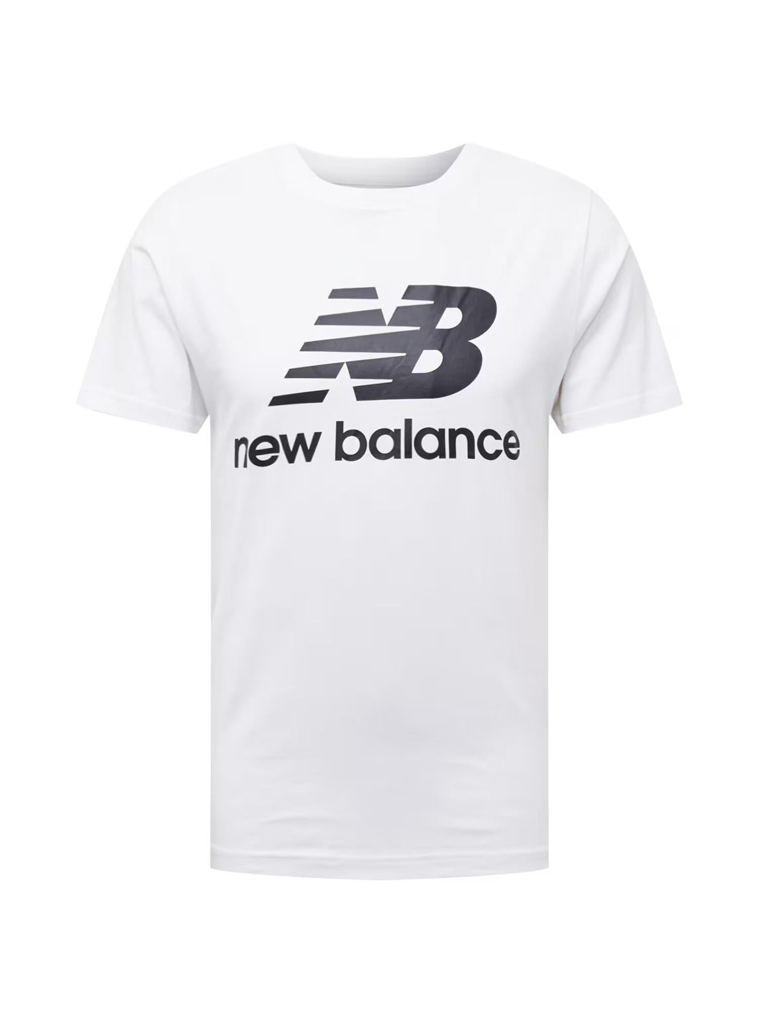 new balance Μπλουζάκι μαύρο / λευκό - Pepit.gr