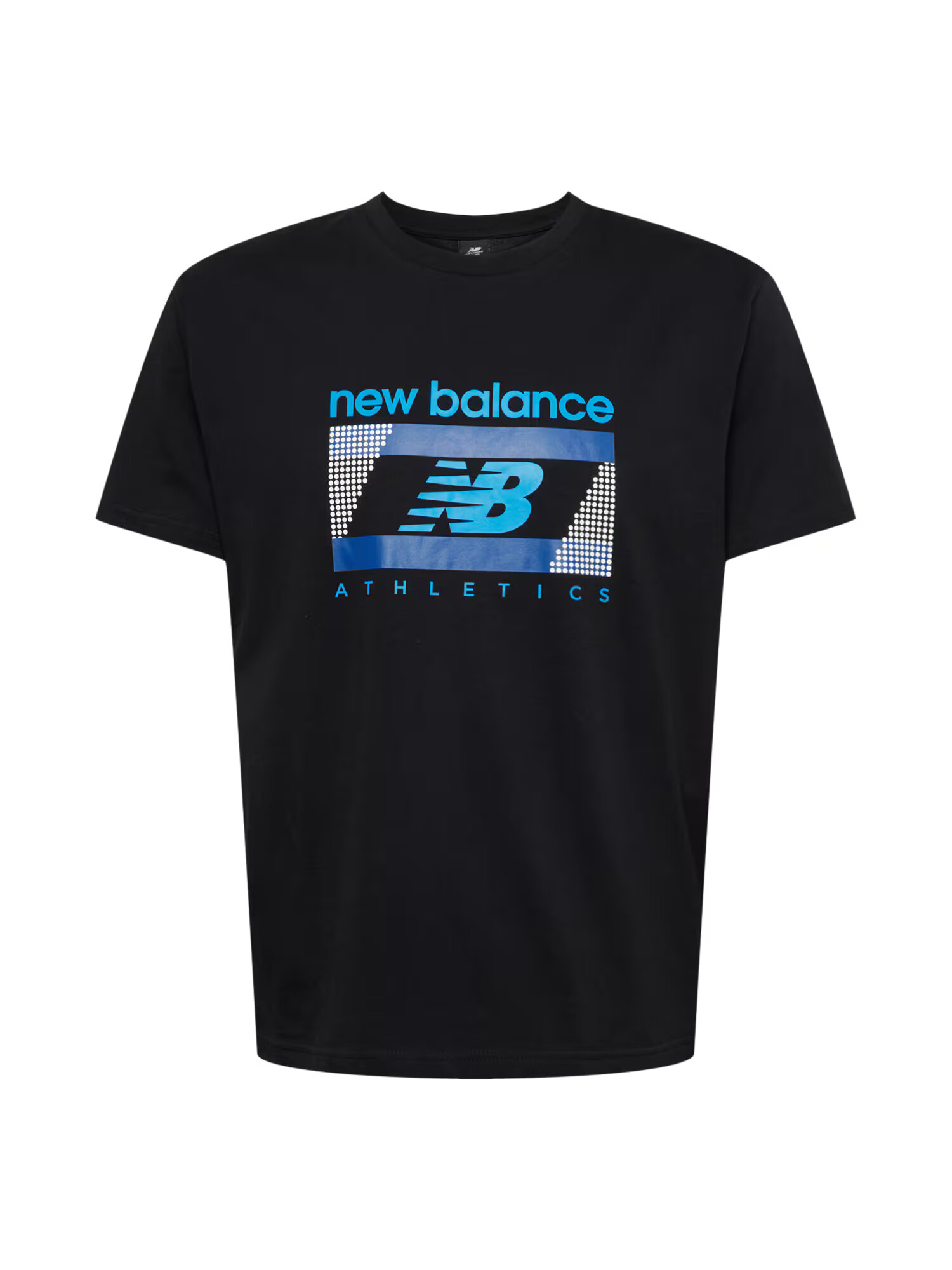 new balance Μπλουζάκι μπλε / γκρι / μαύρο - Pepit.gr