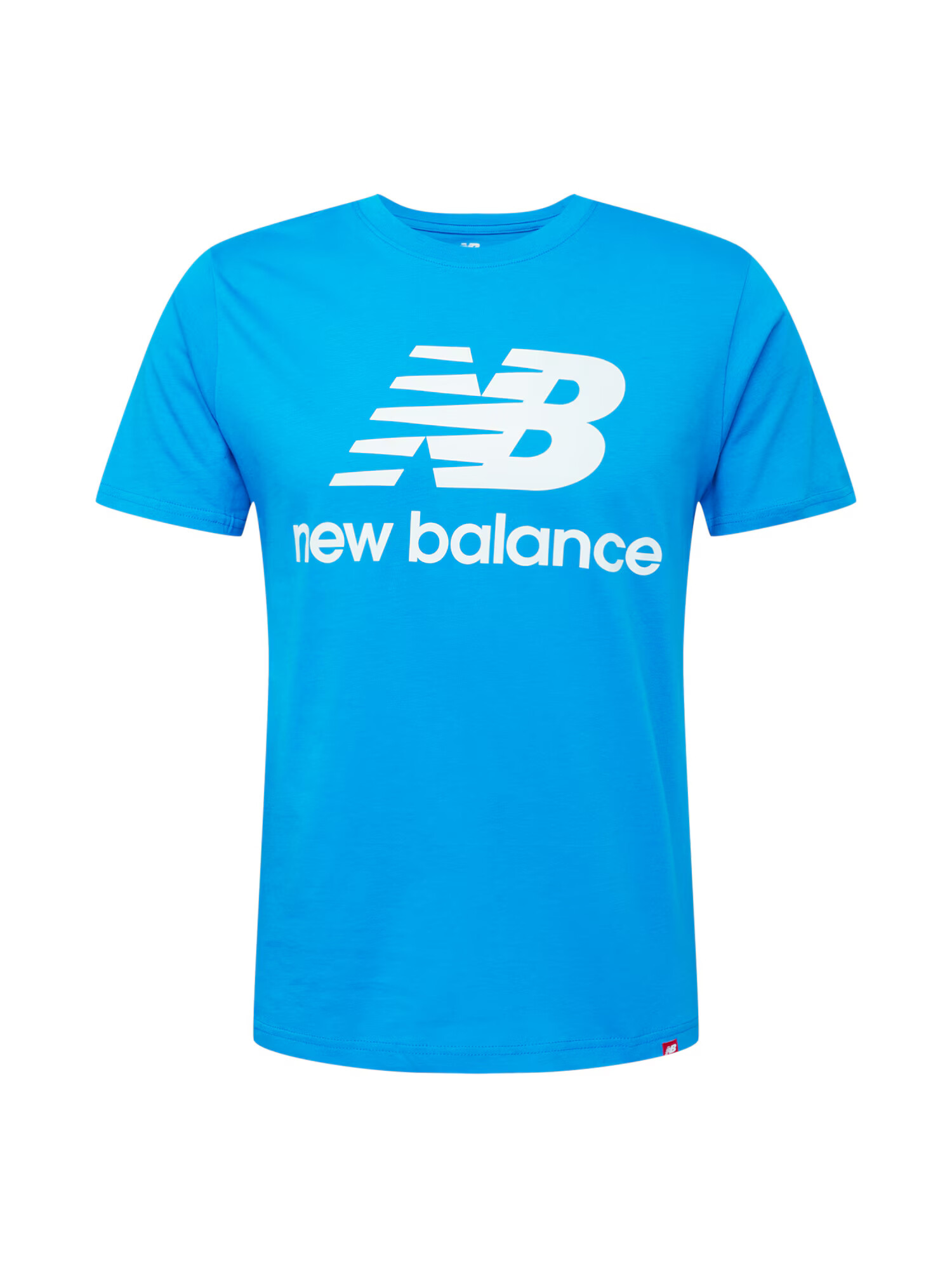 new balance Μπλουζάκι τιρκουάζ / λευκό - Pepit.gr