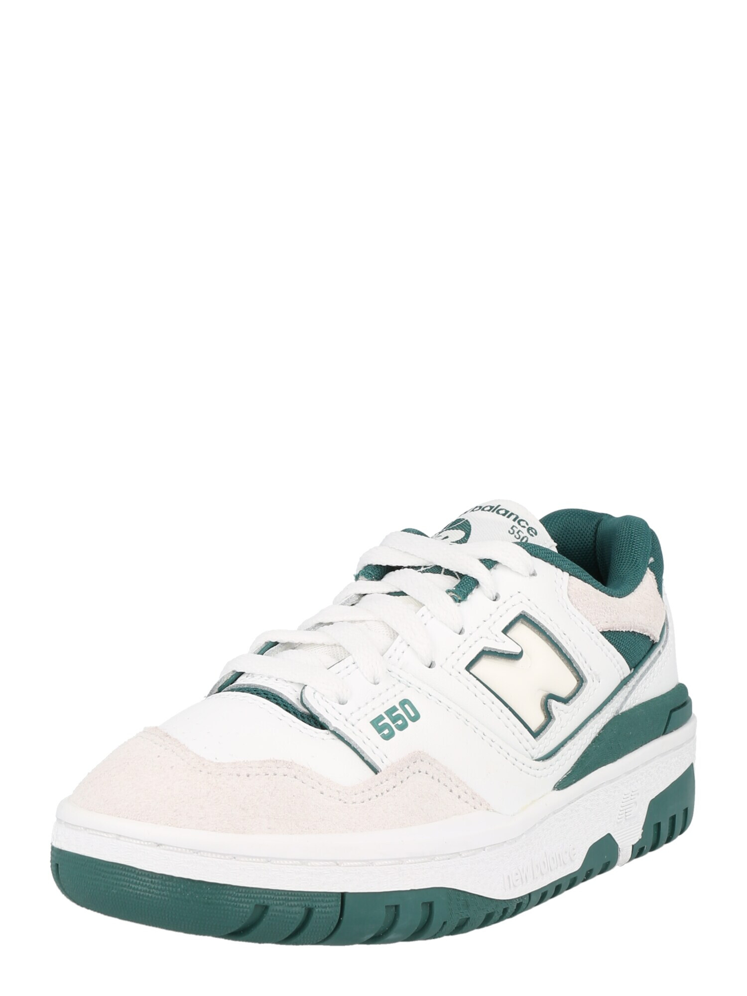 new balance Σνίκερ '550' γκρεζ / σμαραγδί / λευκό - Pepit.gr