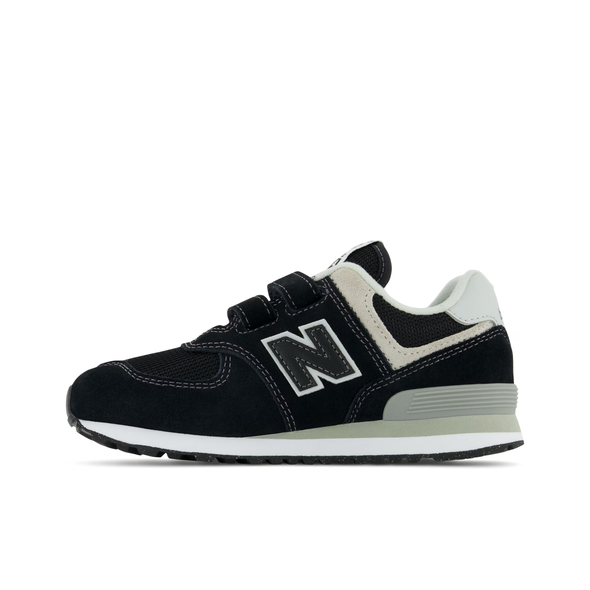 new balance Σνίκερ '574' ανοικτό γκρι / σκούρο γκρι / μαύρο / λευκό - Pepit.gr